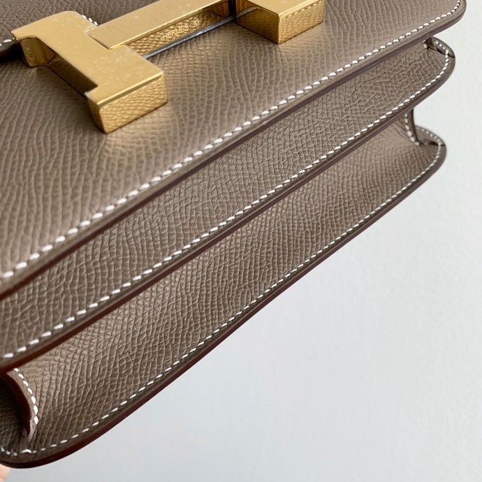 H**mes constance epsom leather-19cm