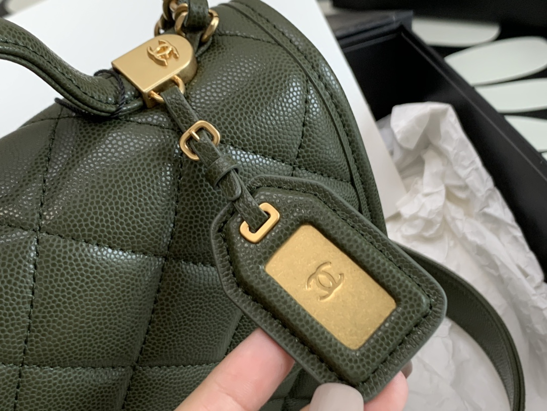 Ch@nel Flap Bag-17*20.5*6CM