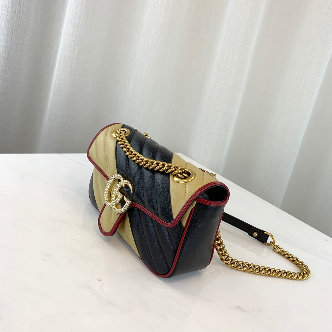 G*u*i marmont bag-14*23*6cm