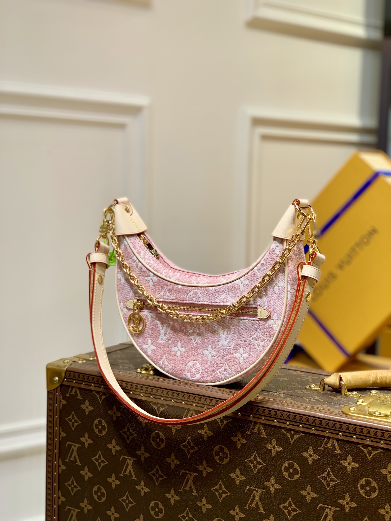 l0*is V*t0n loop handbags-m810981-23*13*6cm