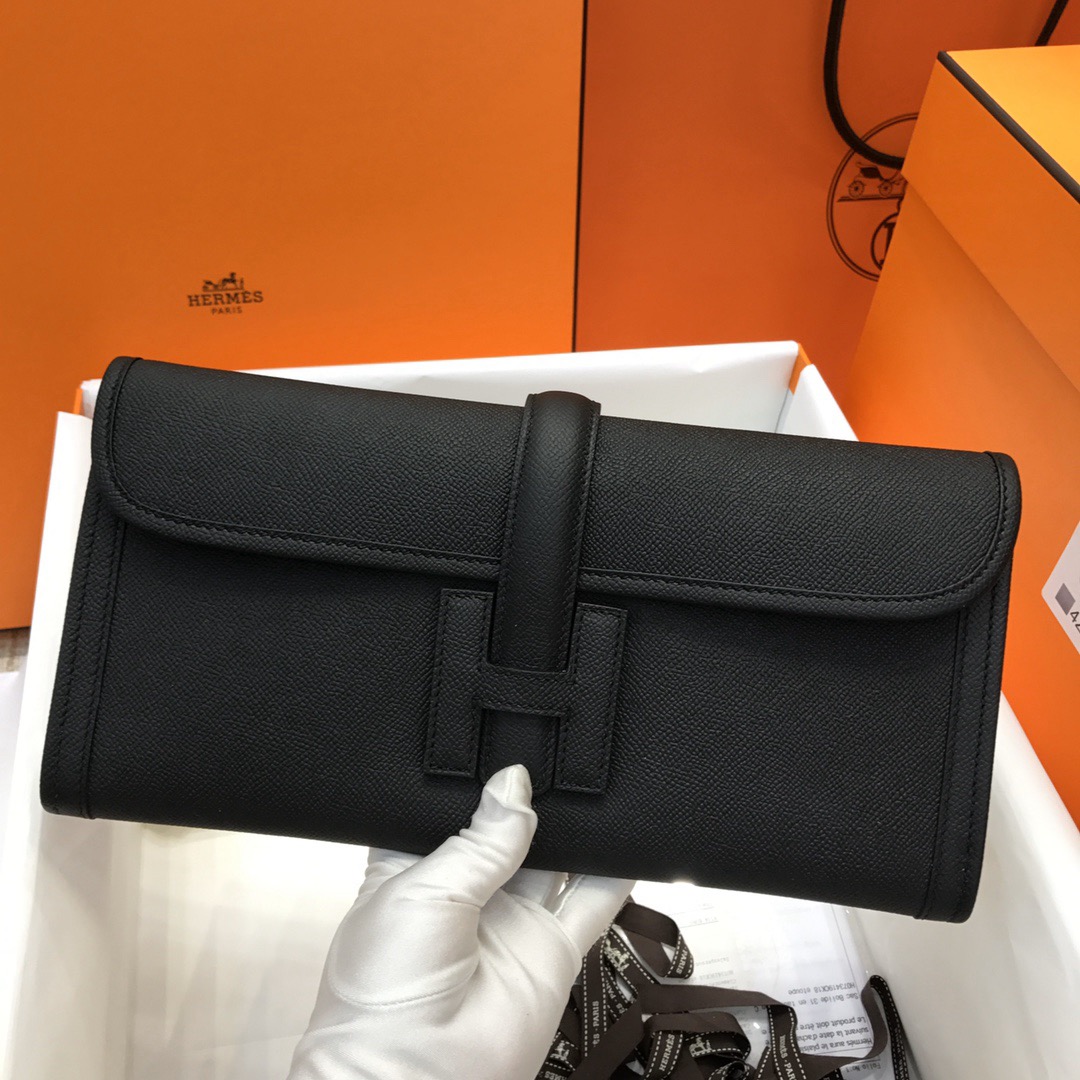 H**me5 Jige Leather Clutch Bag-29CM