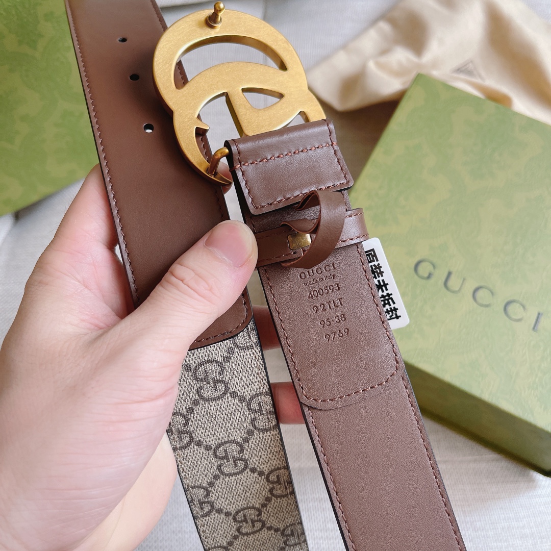 G*u*i belt-4cm