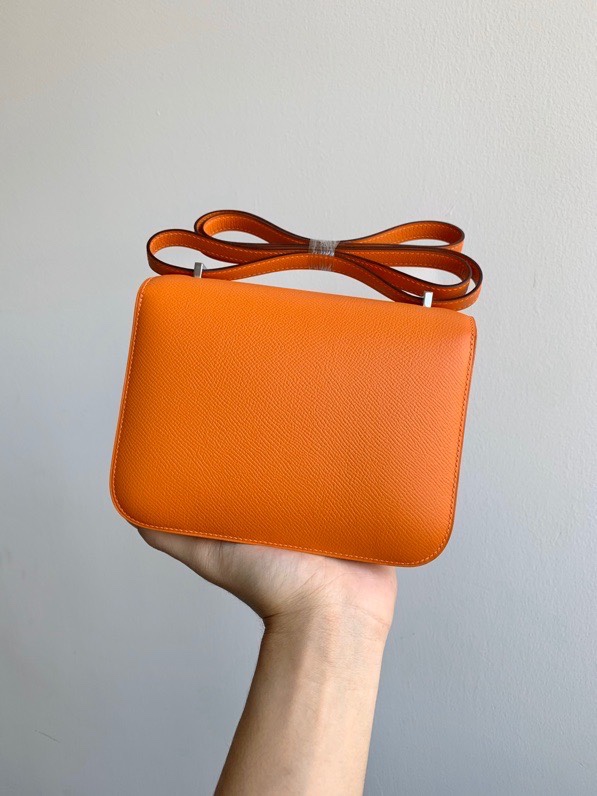 H**mes constance epsom leather-19cm