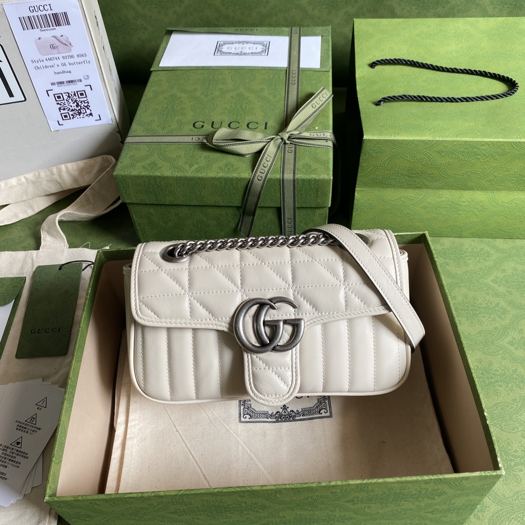 G*u*i marmont bag-14*23*6cm