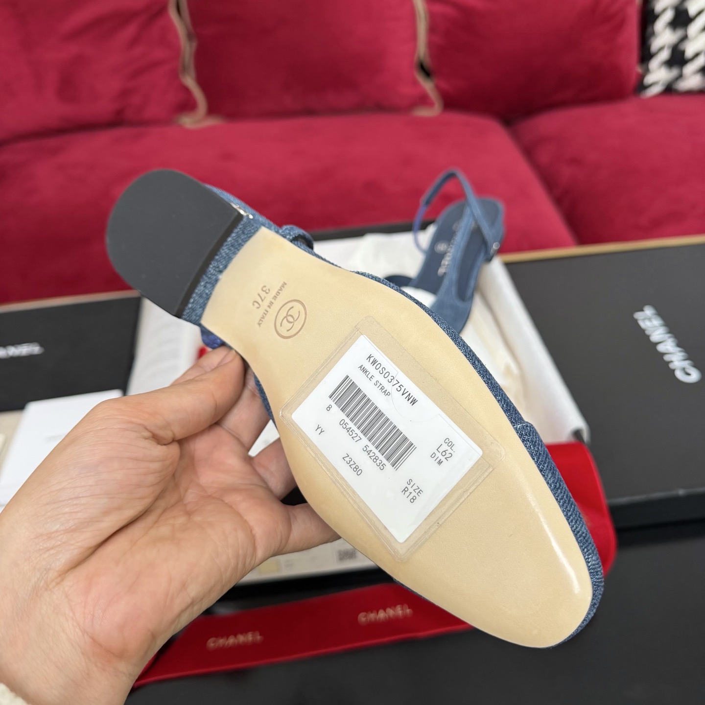 Cha*el 2026ss Slingback