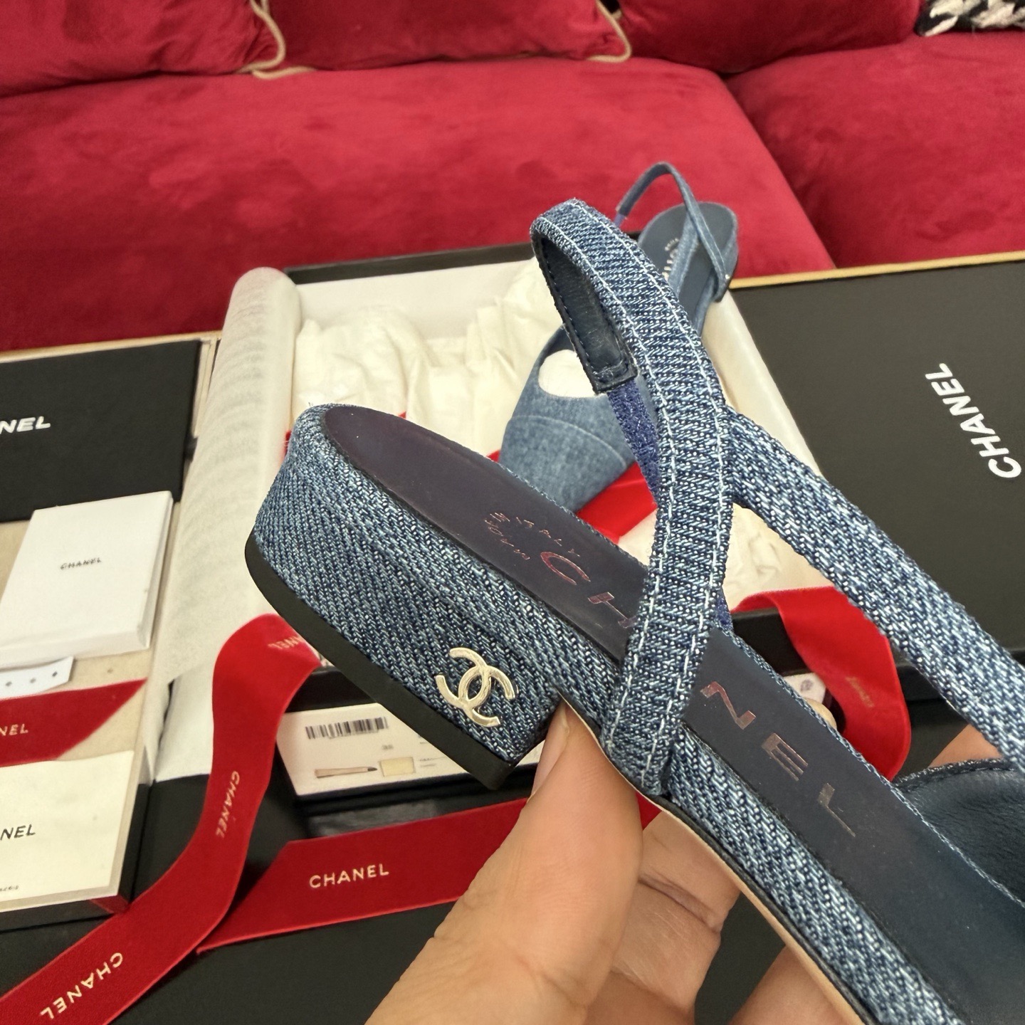 Cha*el 2026ss Slingback