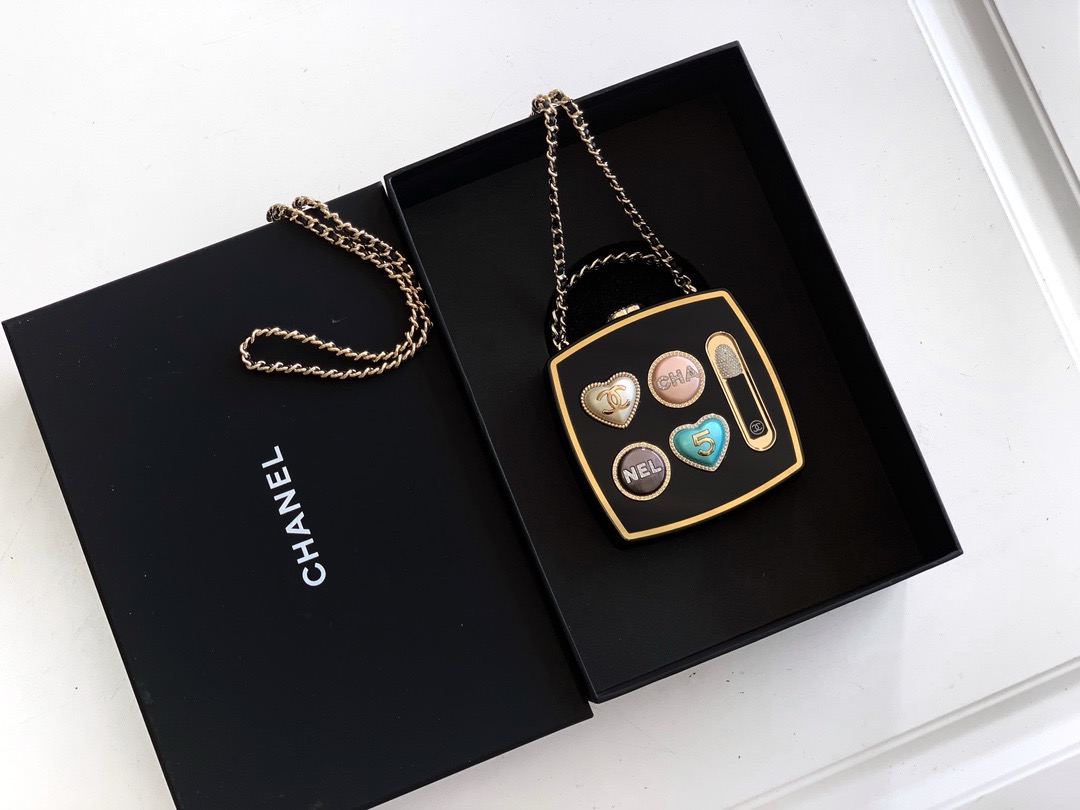 Ch@nel Cosmetic Bag-14×11×4.5CM