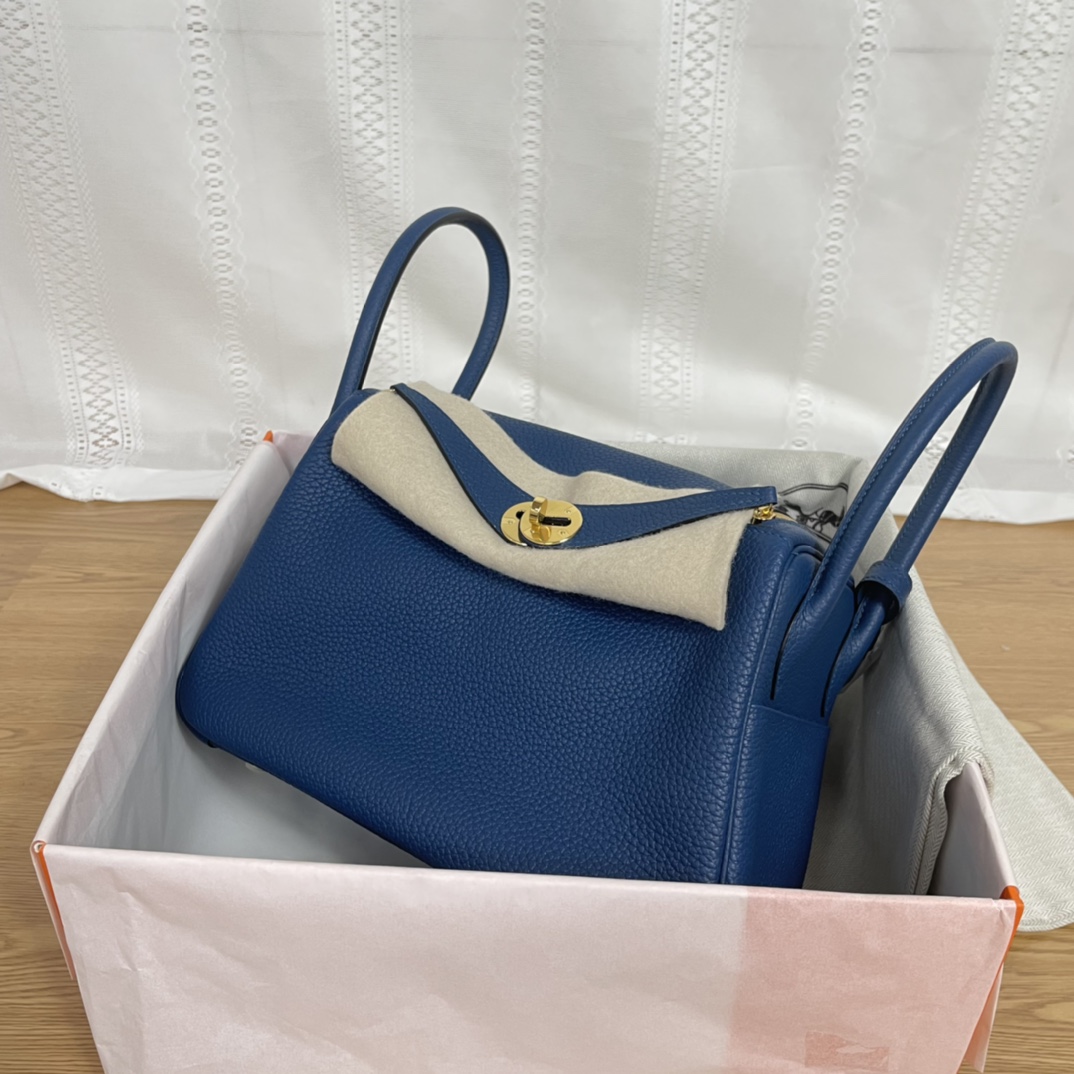 H**mes lindy-tc leather-26&30cm