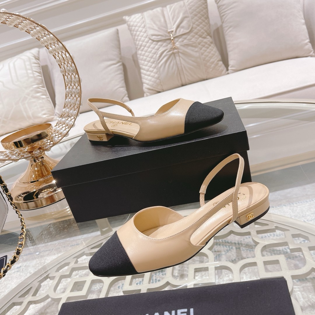 Ch@nel Slingbacks