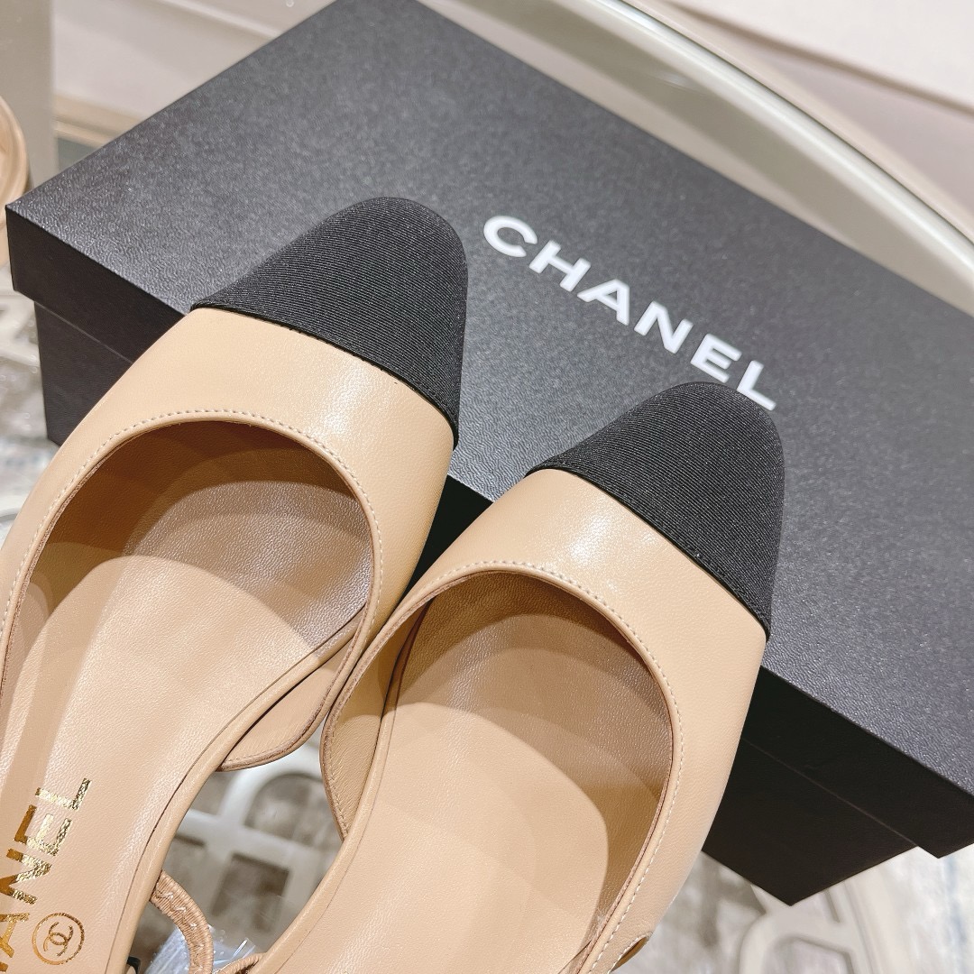Ch@nel Slingbacks