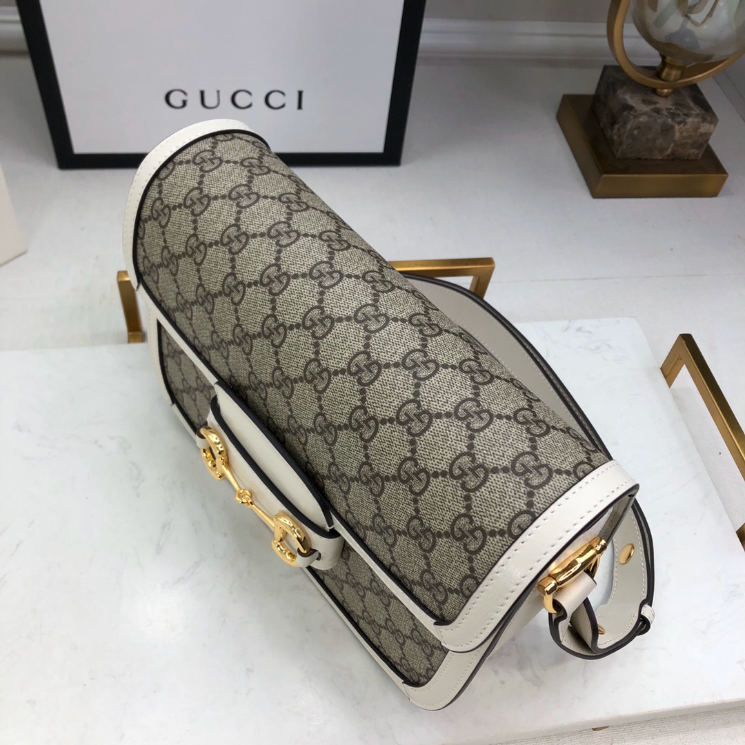 G*u*i 1955 horsebit shoulder bag-25*18*8cm