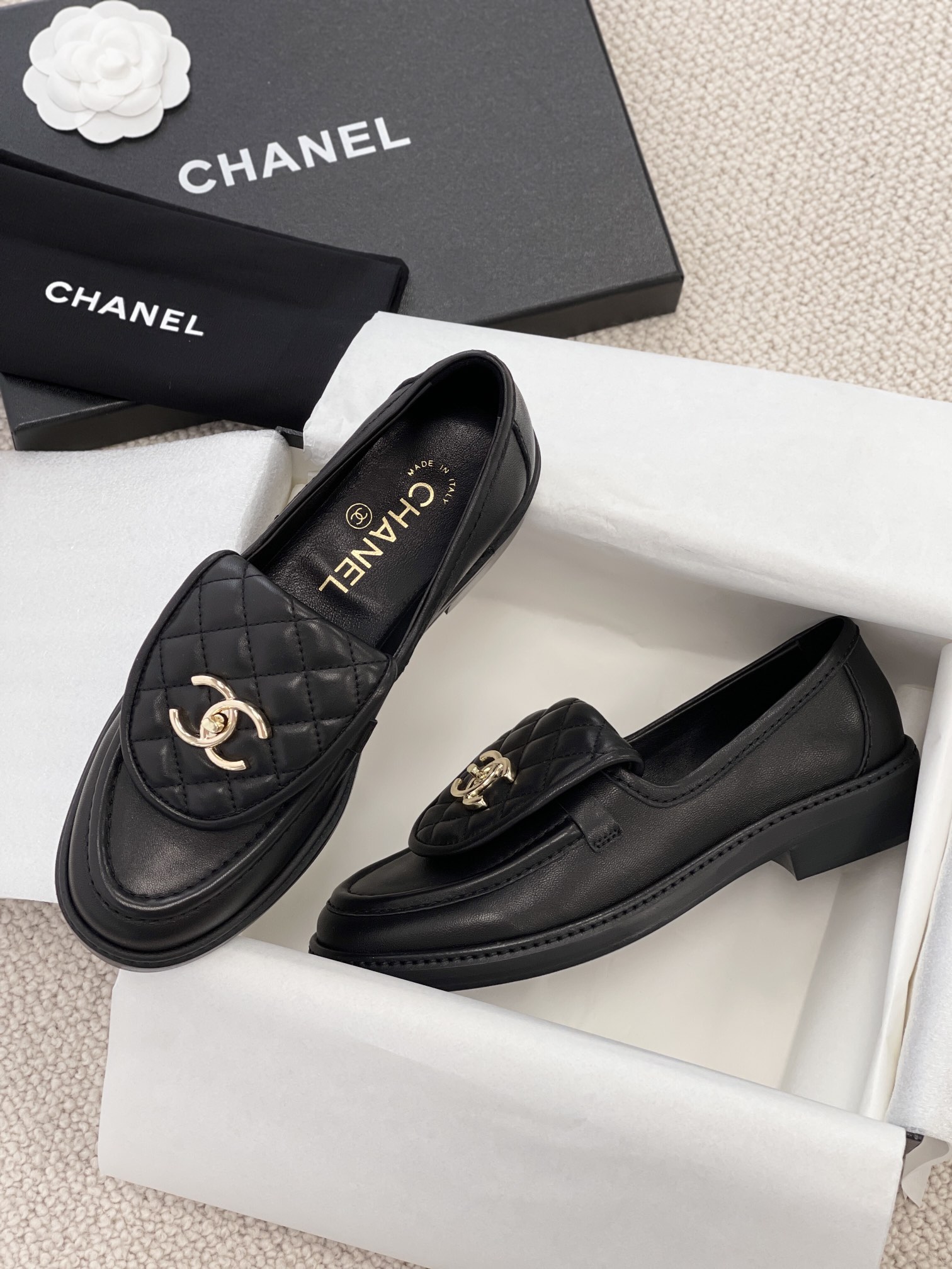 Ch@nel Loafers
