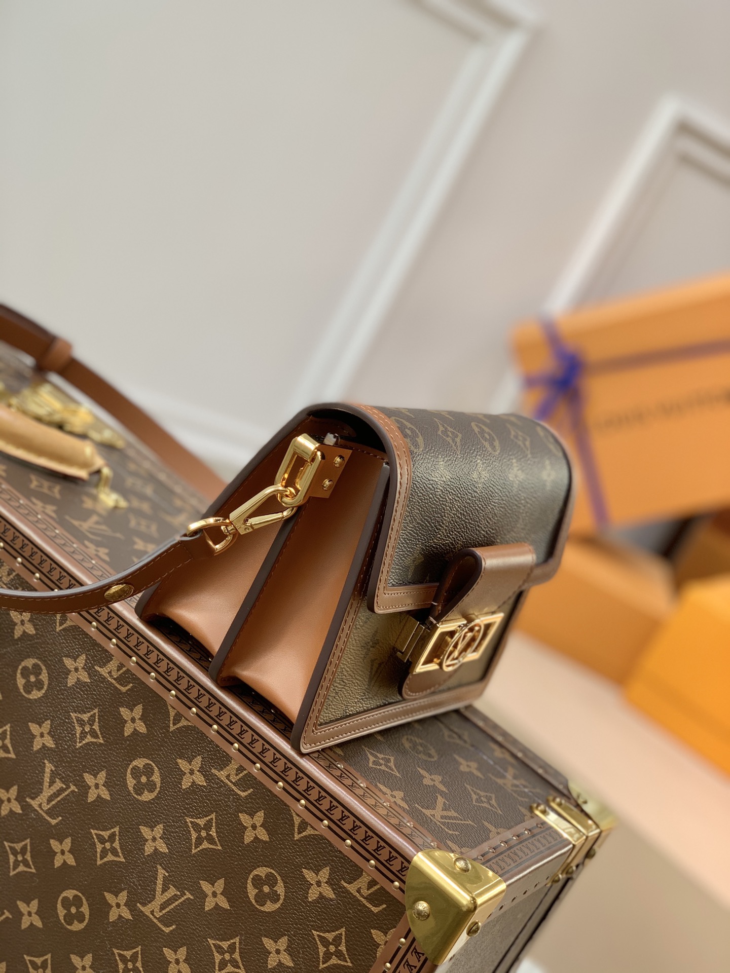l0*is V*t0n mini dauphine bag-20*15*9cm