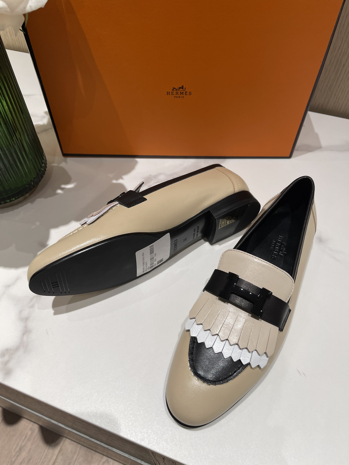 H**mes loafers(eu35-eu40)