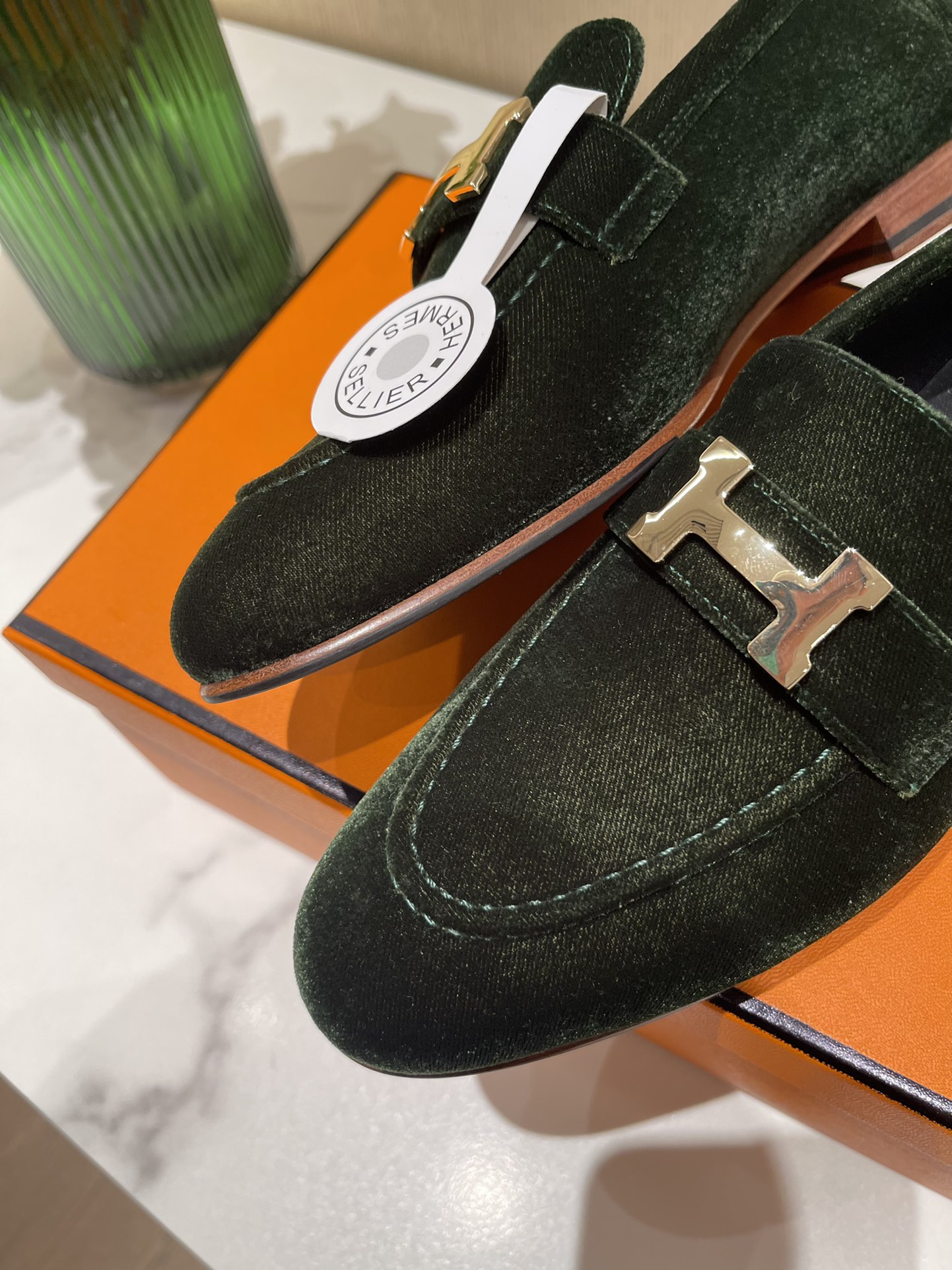 H**mes loafers(eu35-eu40)