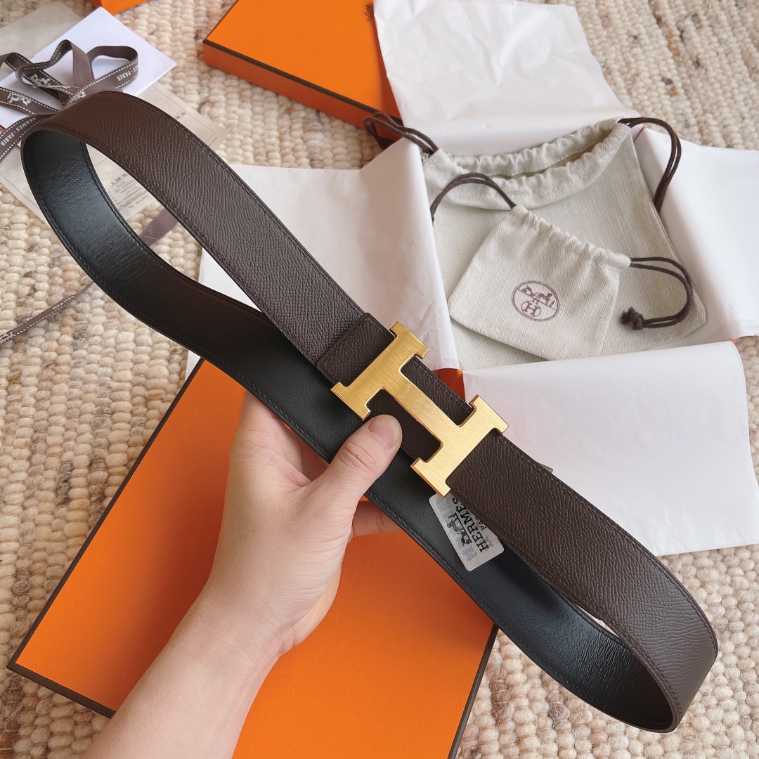 H**mes belt-3.8cm