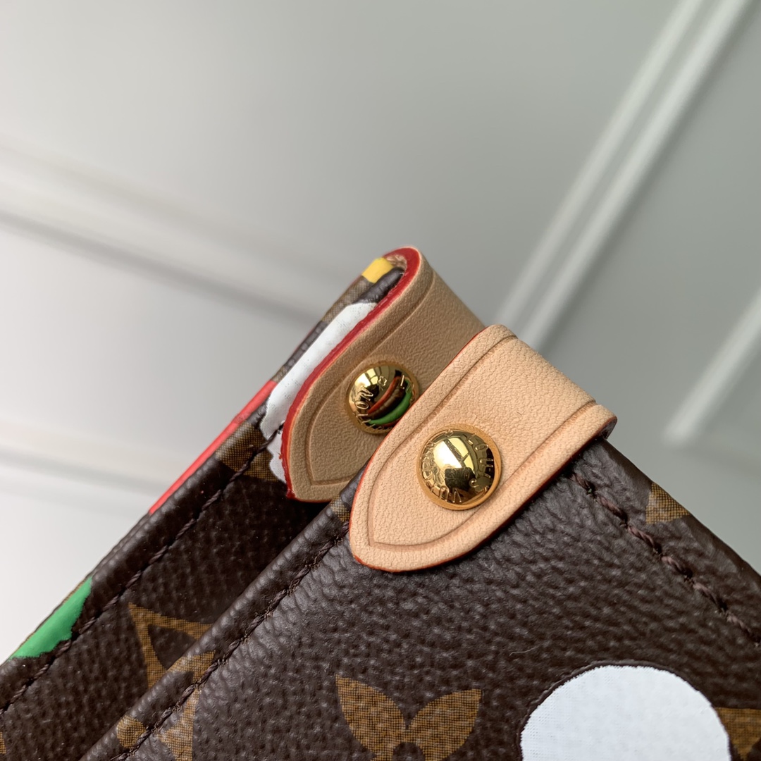 l0*is V*t0n x yk onthego handbag-25*19*11.5 cm