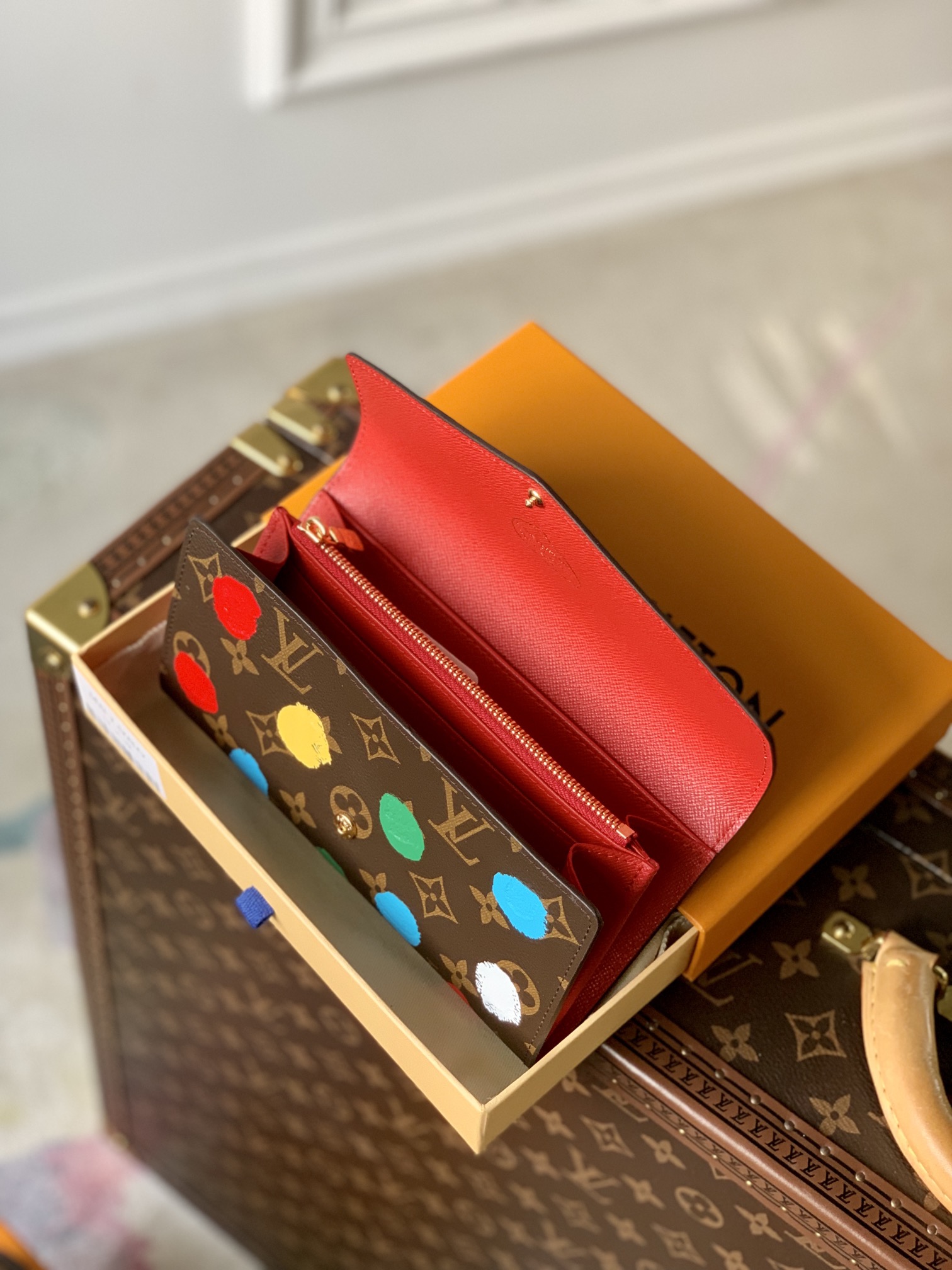 l0*is V*t0n wallet m81980-19 x 10.5 x 2 cm