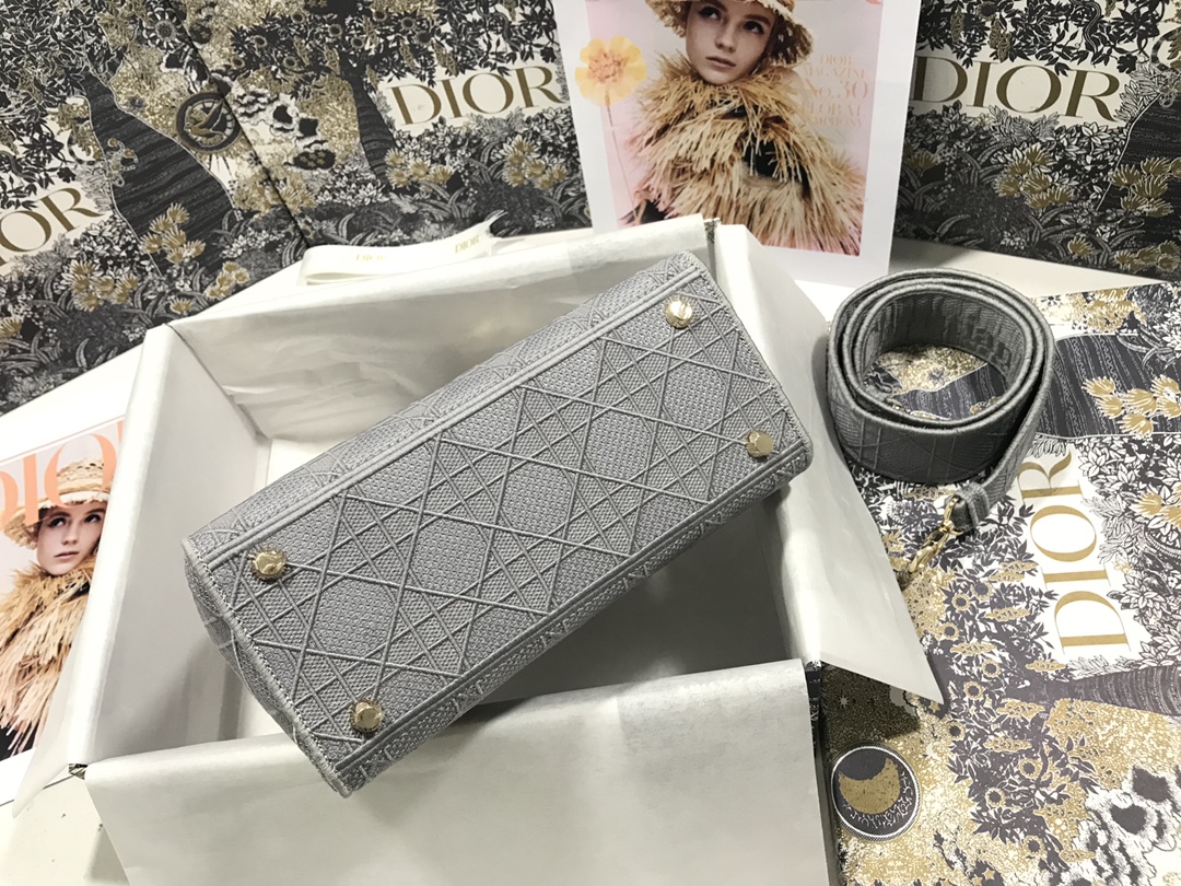 lady D*or handle bag-24cm