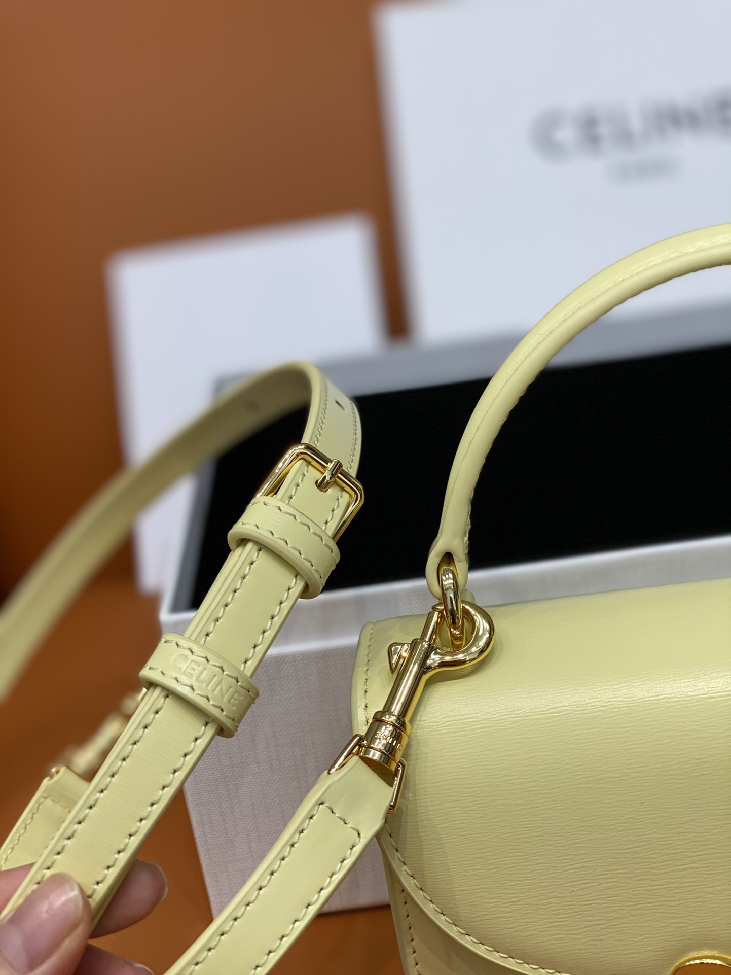 Ce**e mini besace triomphe bag-15.5x11.5x5cmcm