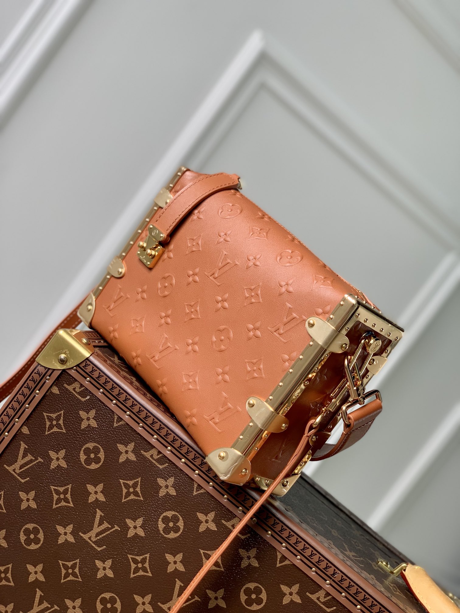 l0*is V*t0n petite malle handbags-m46358-21 x 14 x 6cm
