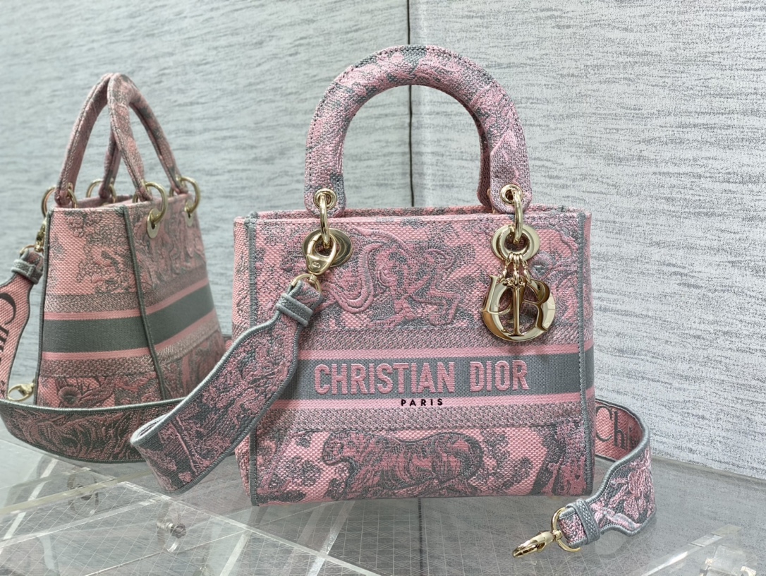 lady D*or handle bag-24×20×11cm