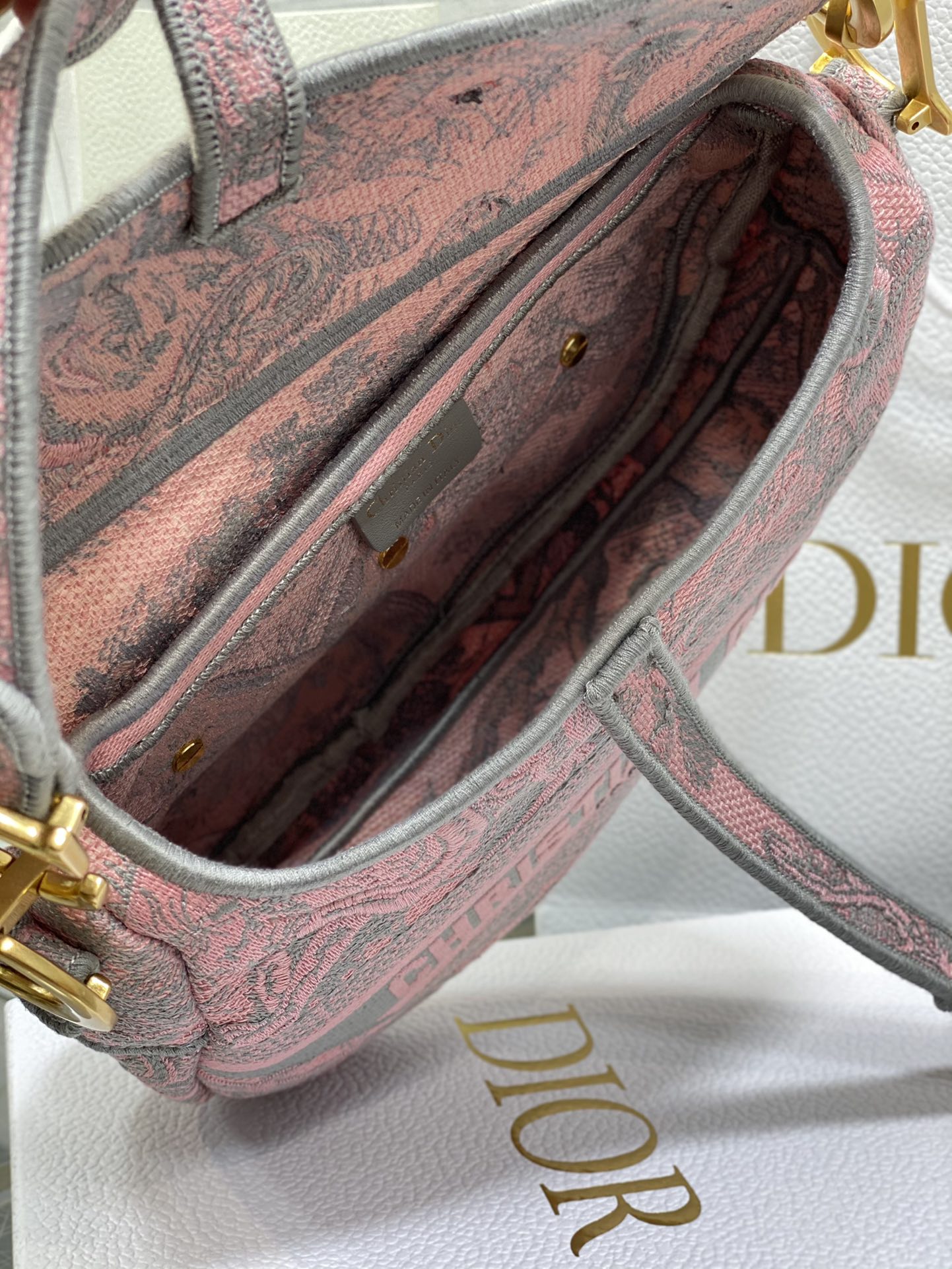 D*or saddle bag-25.5×6.5×20cm