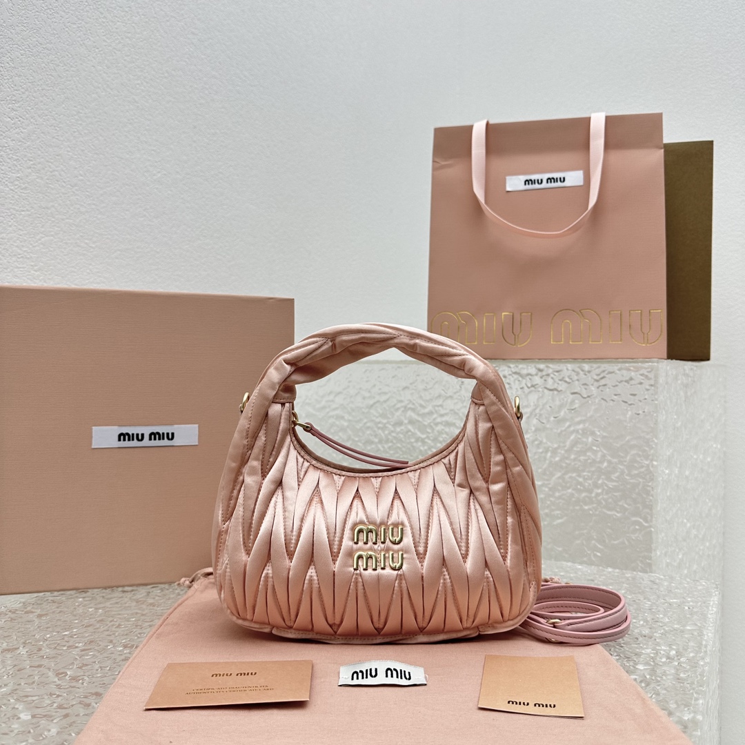 M*um*u wander hobo bag-20*6*17cm
