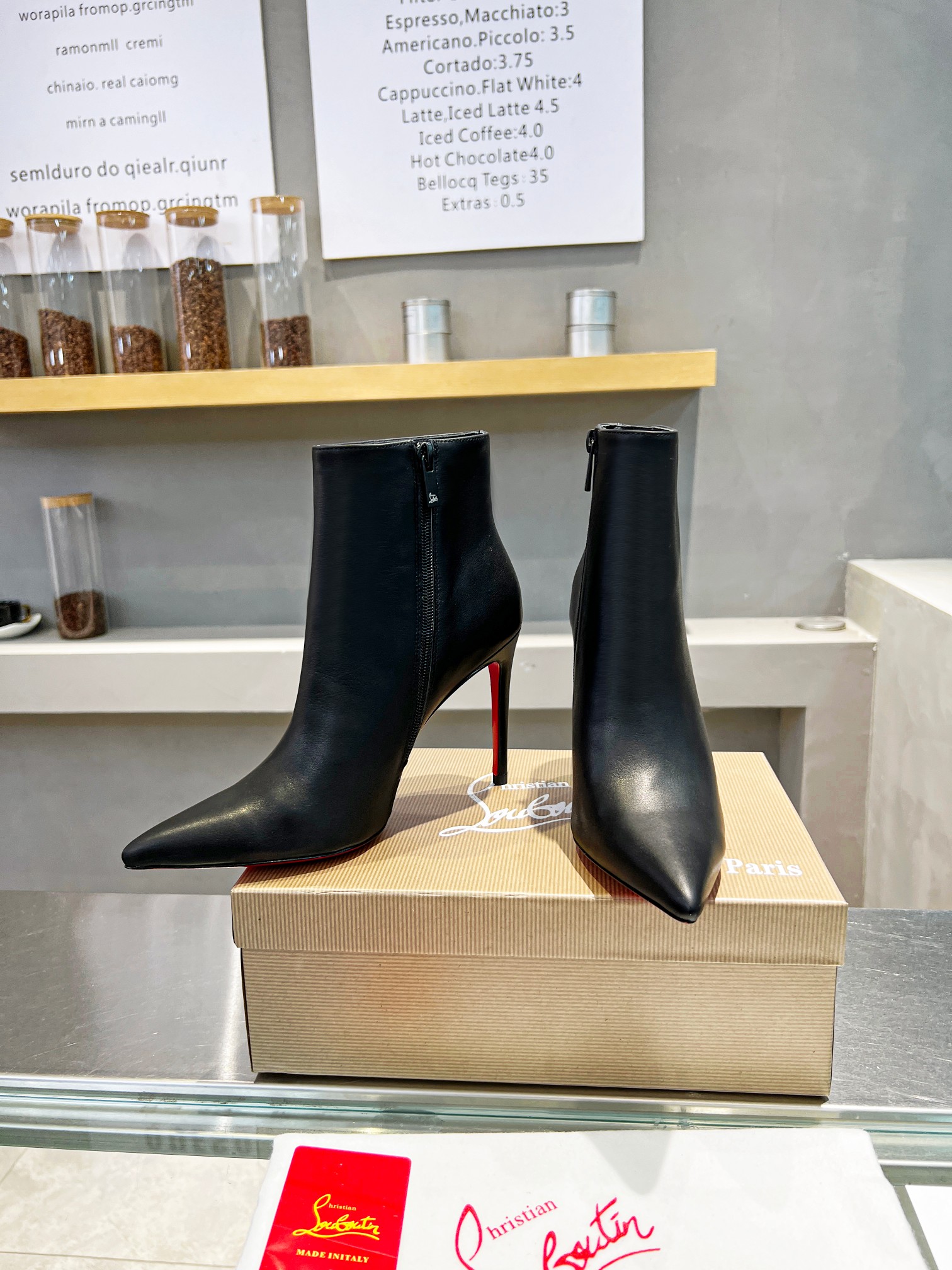 Ch**an louboutin heels-10cm