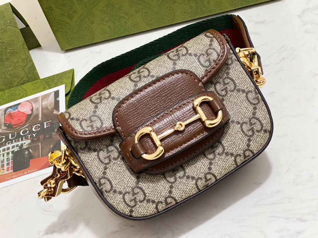 G*u*i gg horsebit 1955 bag-12*9*4cm