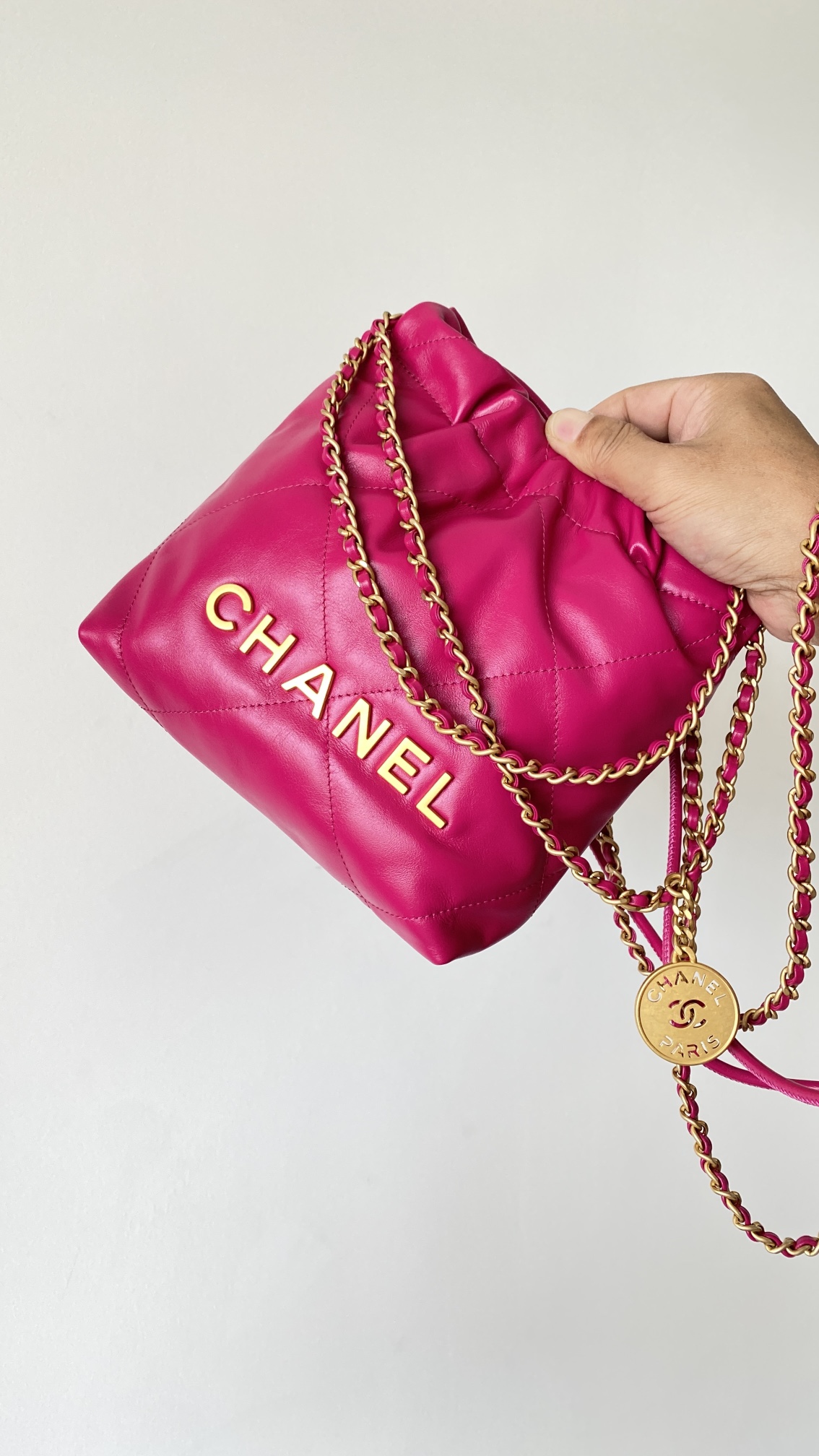 Ch@nel Mini 2024SS Handbags-19*20*6CM