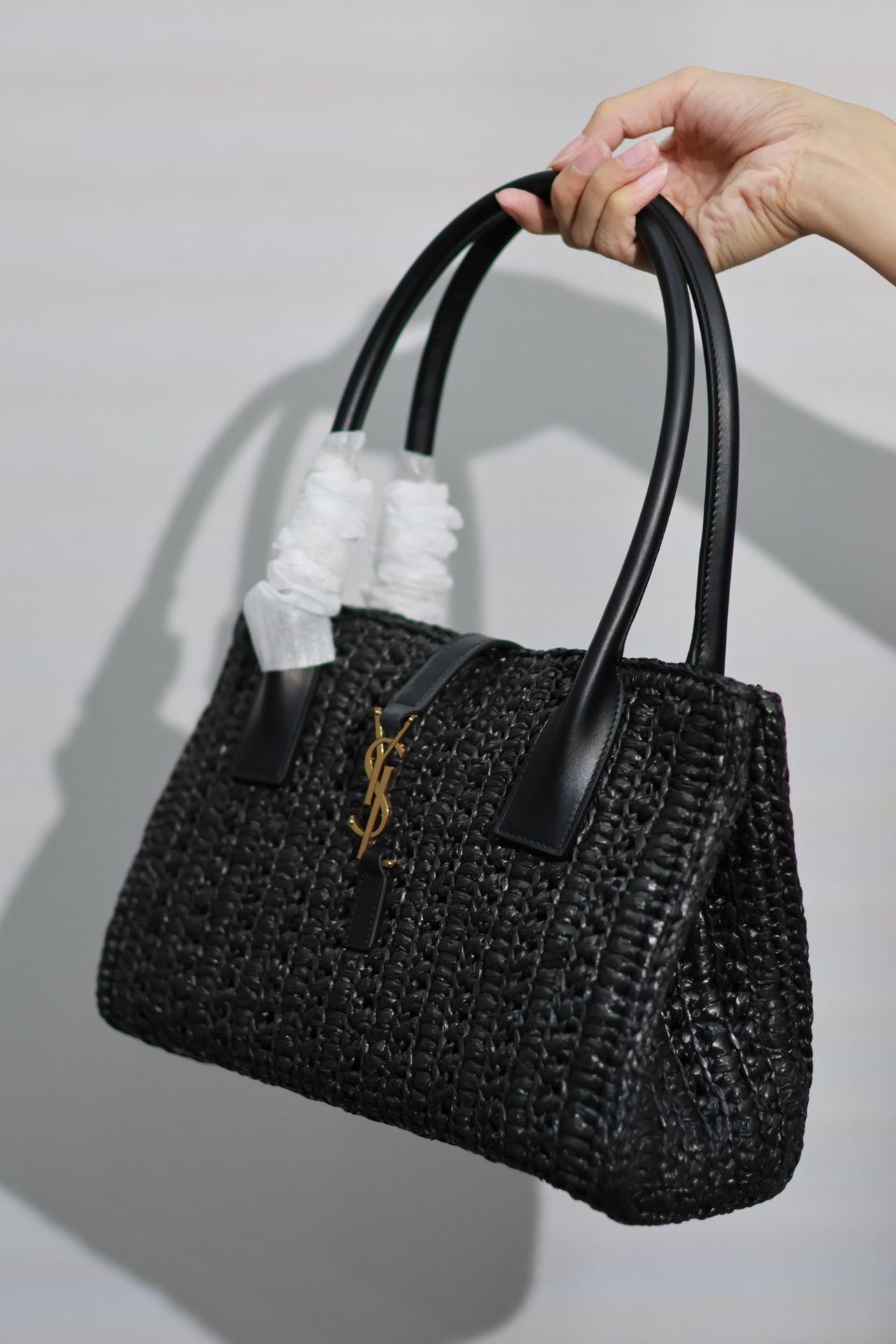 Y*L tote woven bag-29×21×9cm