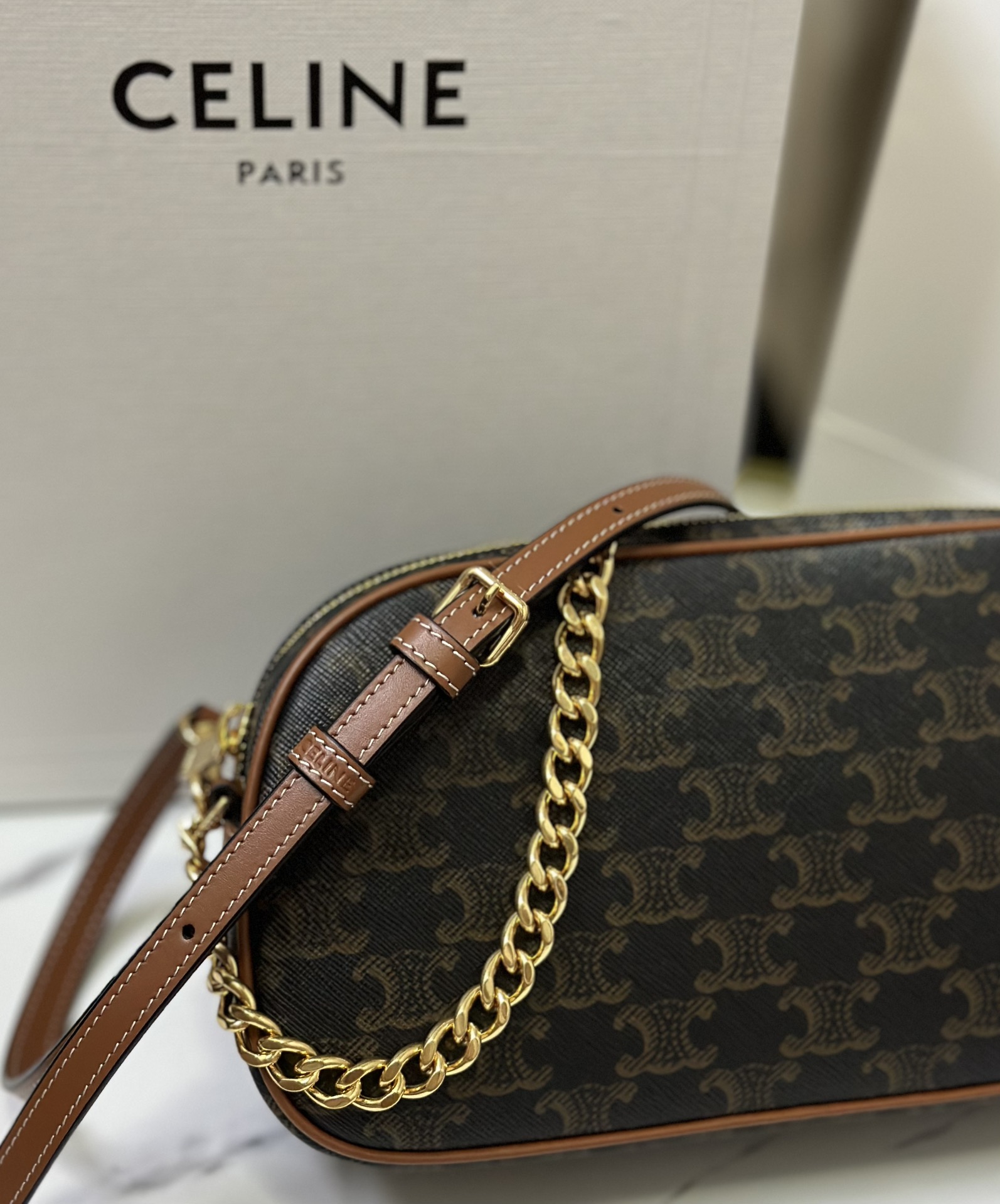 Ce**e chain bag-26x13x6cm