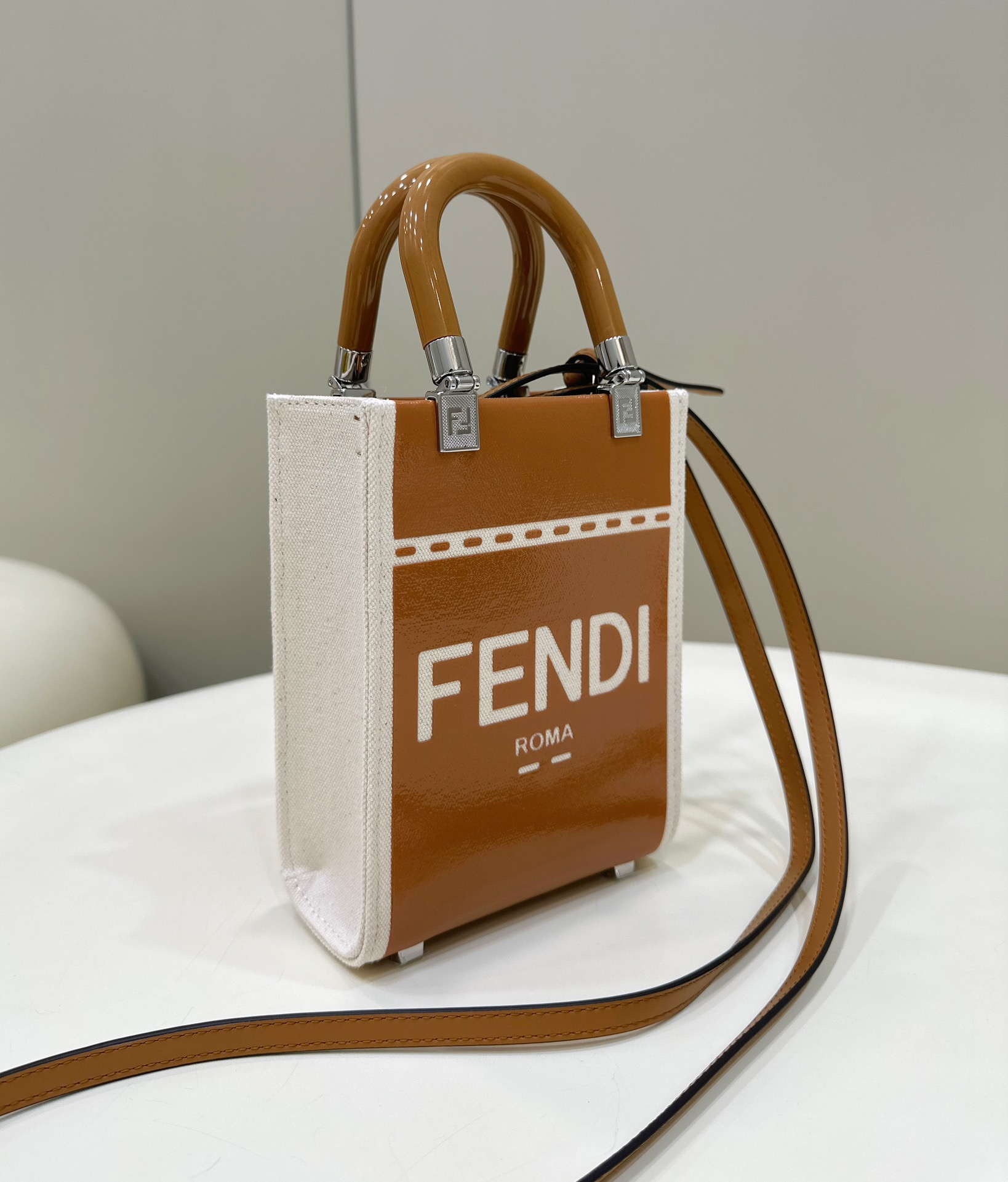F**di mini tote bag-13*18*6.5cm
