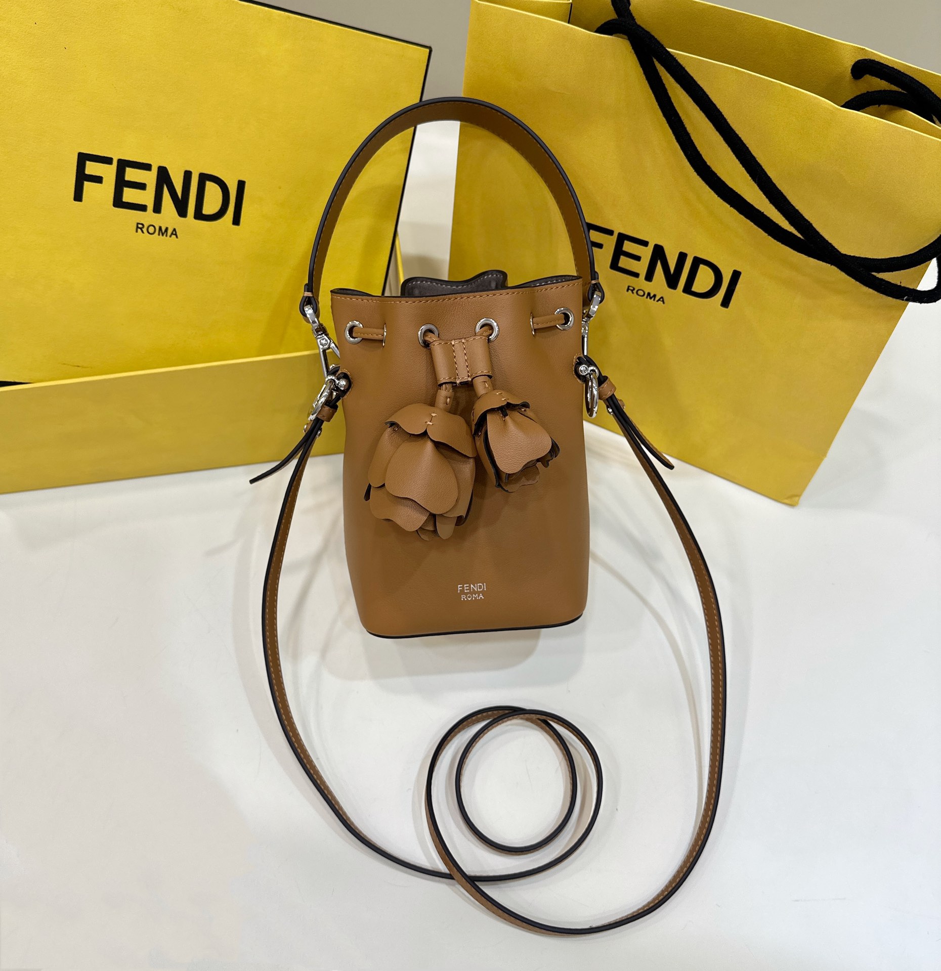 F**di mini mon tresor bag -12x18x10cm
