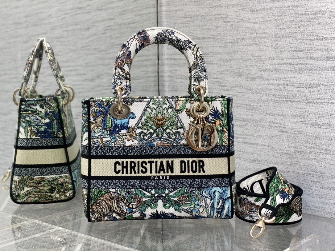 lady D*or handle bag-24cm