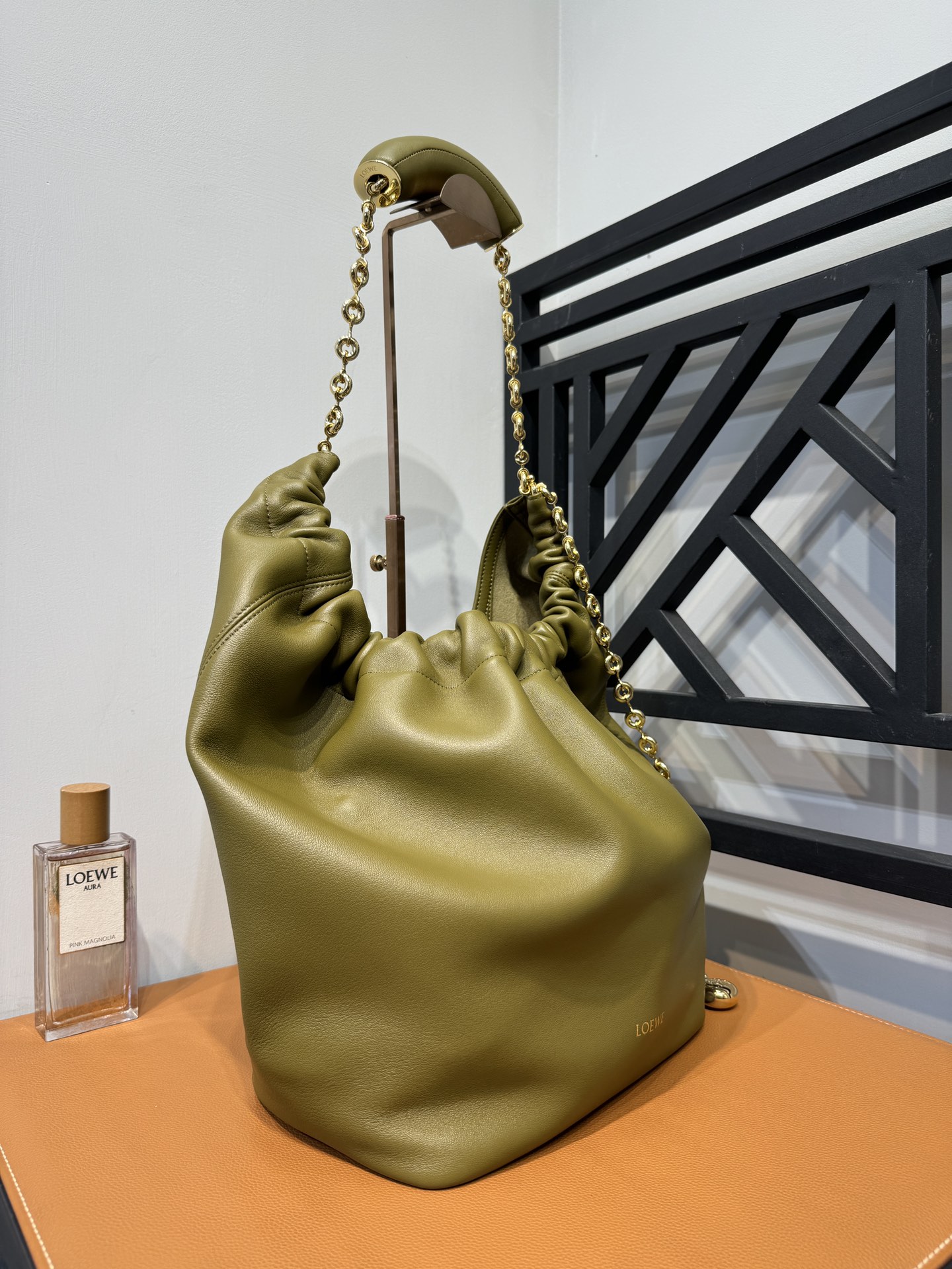 L0ew* squeeze bag-34*33*13.5cm