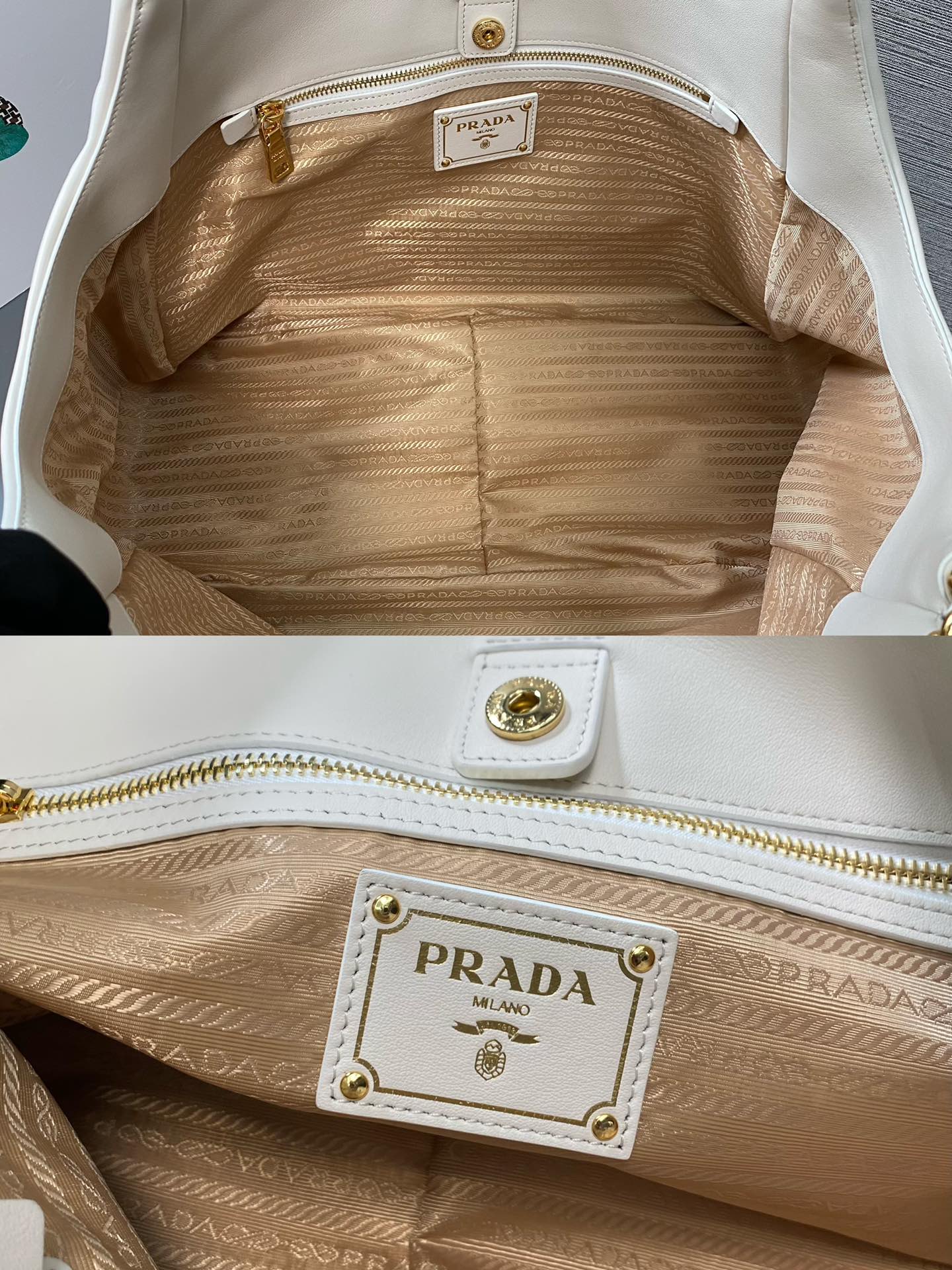 Pra*a vintage 1ba638 tote-39*29*1cm
