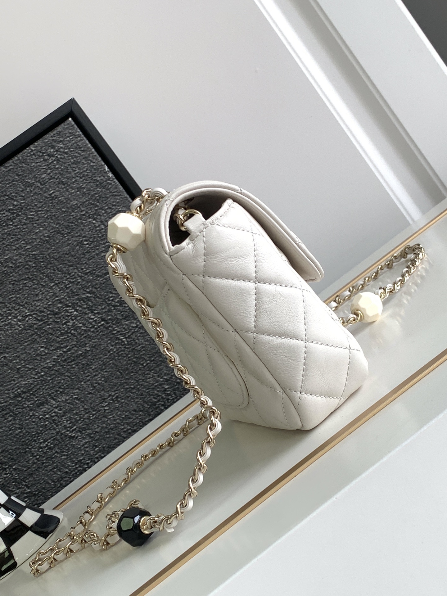 Ch@nel Flap Bag-12.5x16x4.5CM
