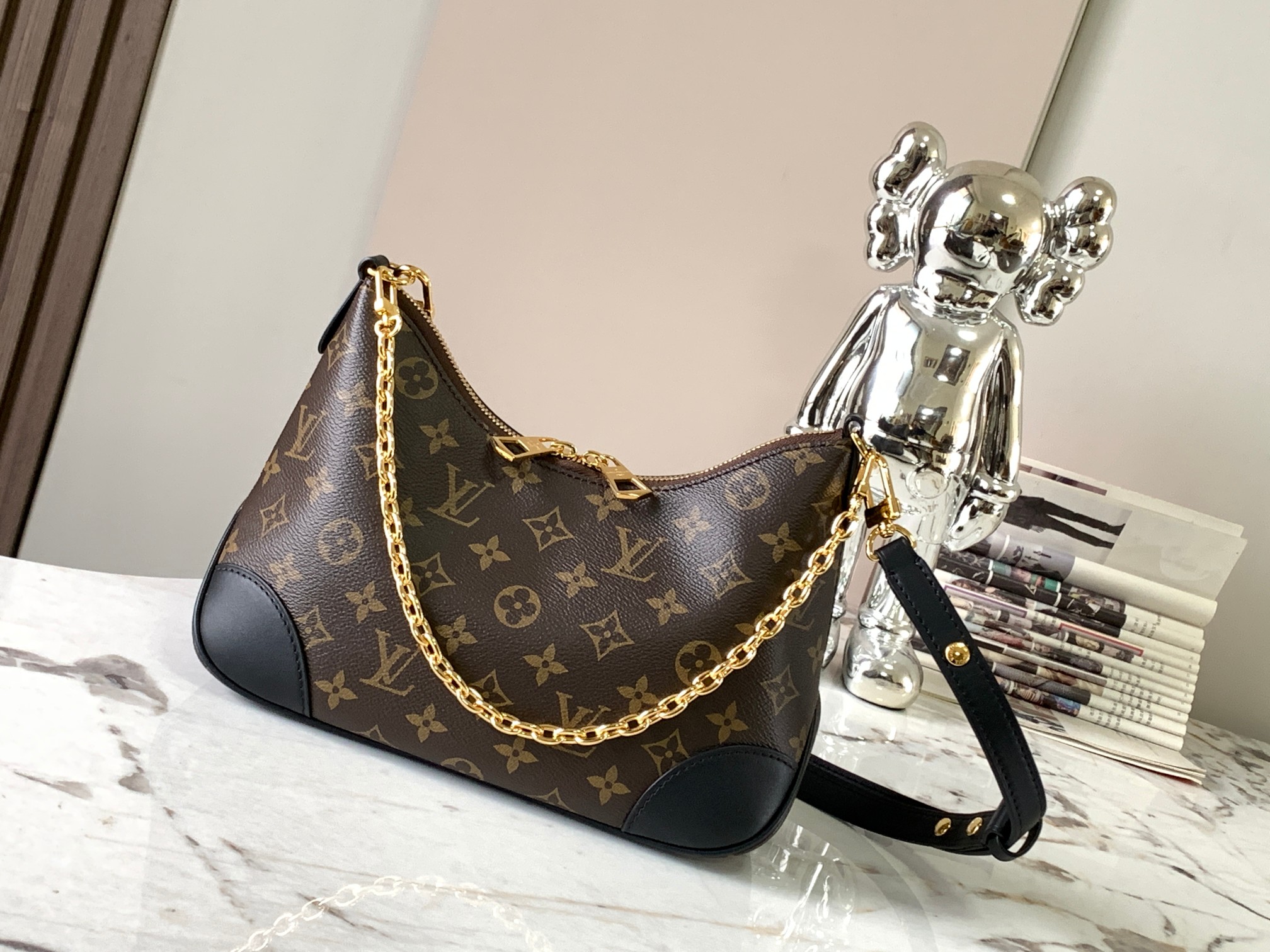 l0*is V*t0n boulogne bag-29x16x9.5cm