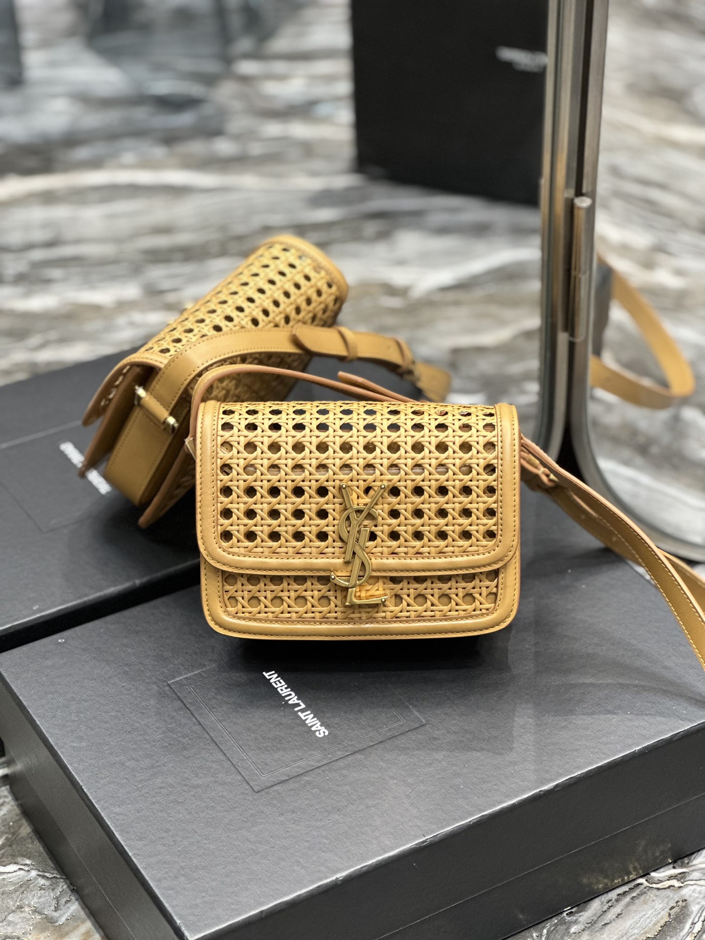 Y*L solferino box bag