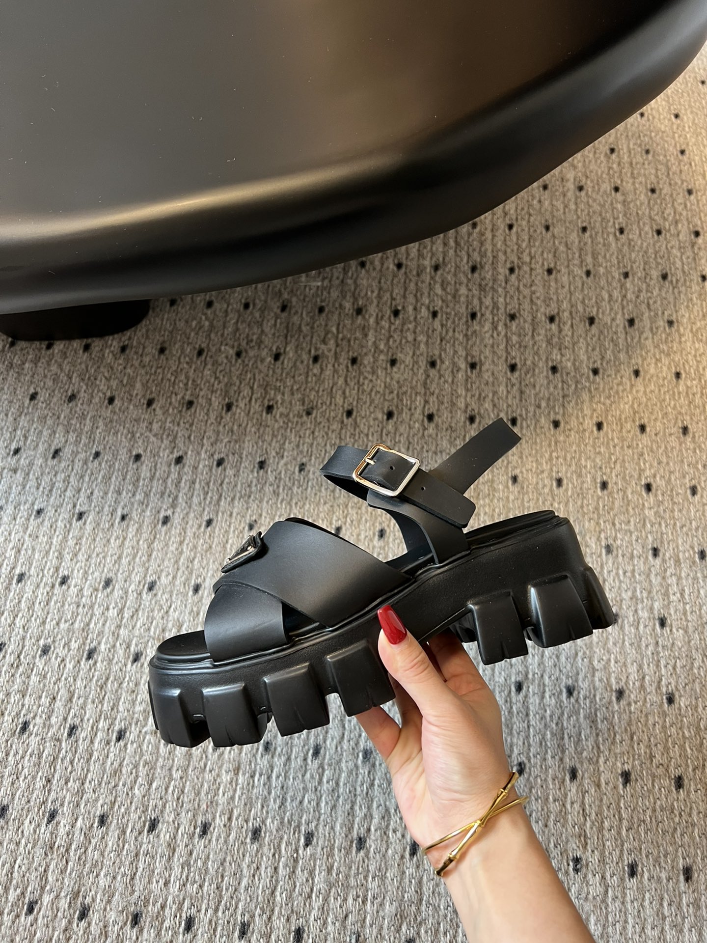 Pra*a sandals-5.5cm