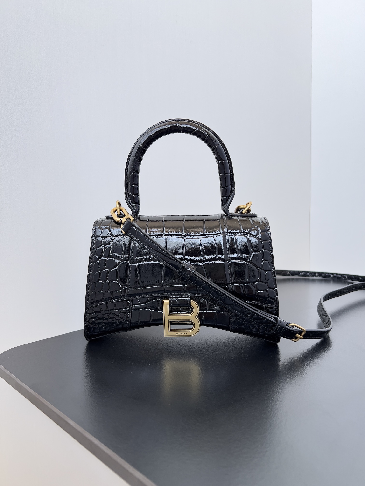 Ba*len*cia*ga xs hourglass bag-13*8*19cm