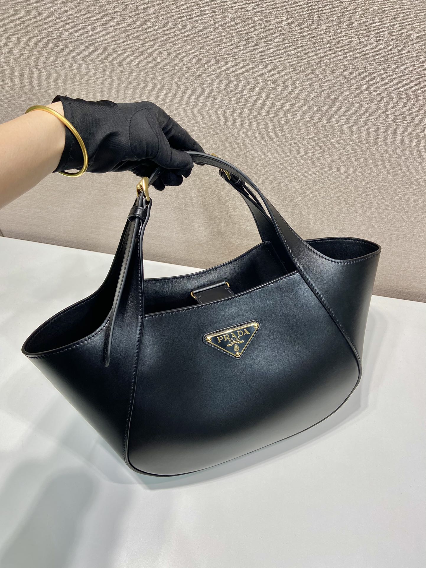 Pra*a 1bg483 tote bag-28*20*7.5cm