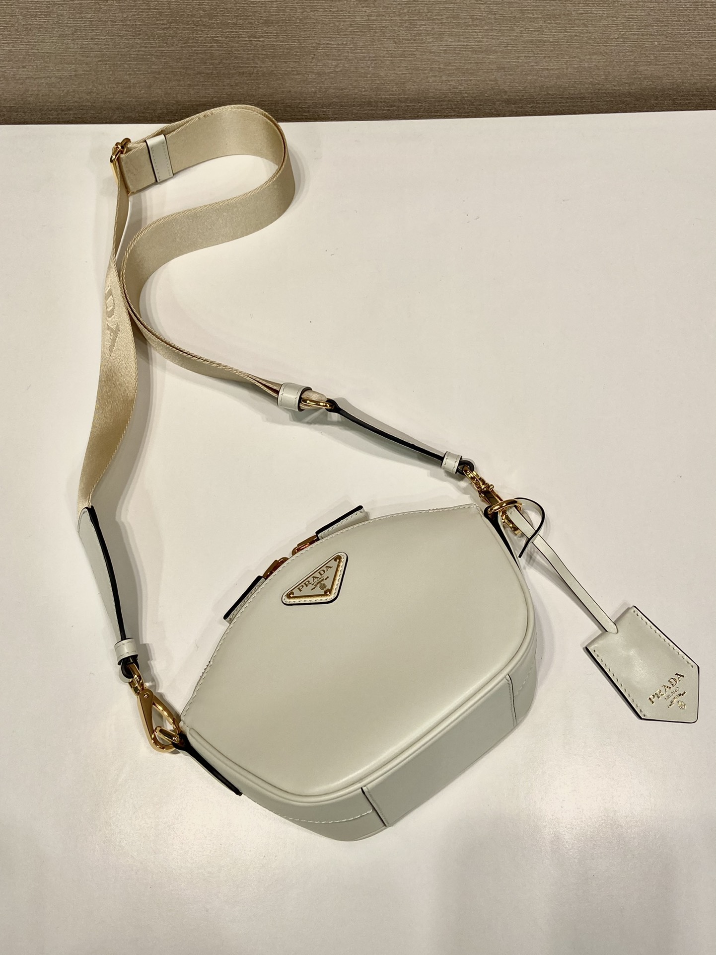 Pra*a 1bh212 crossbody bag-18*15*8cm