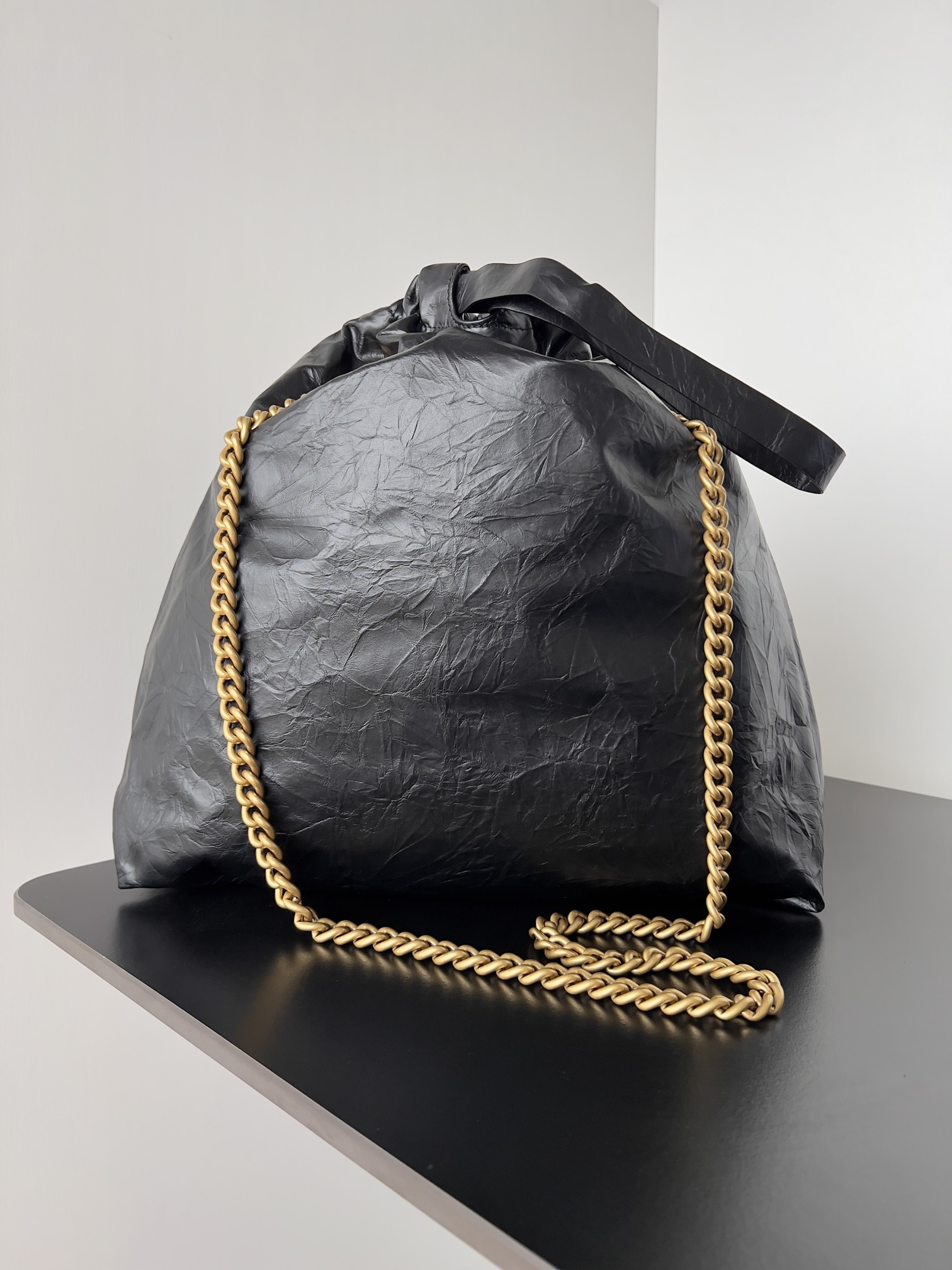 Ba*len*cia*ga crush tote-39.9x46.0x14.0cm
