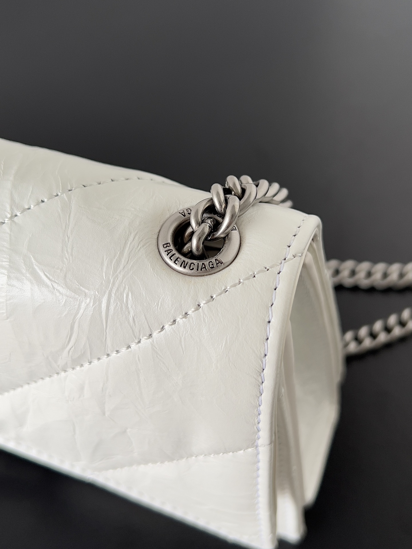 Ba*len*cia*ga crush chain bag-21.8*9.9*4.8cm