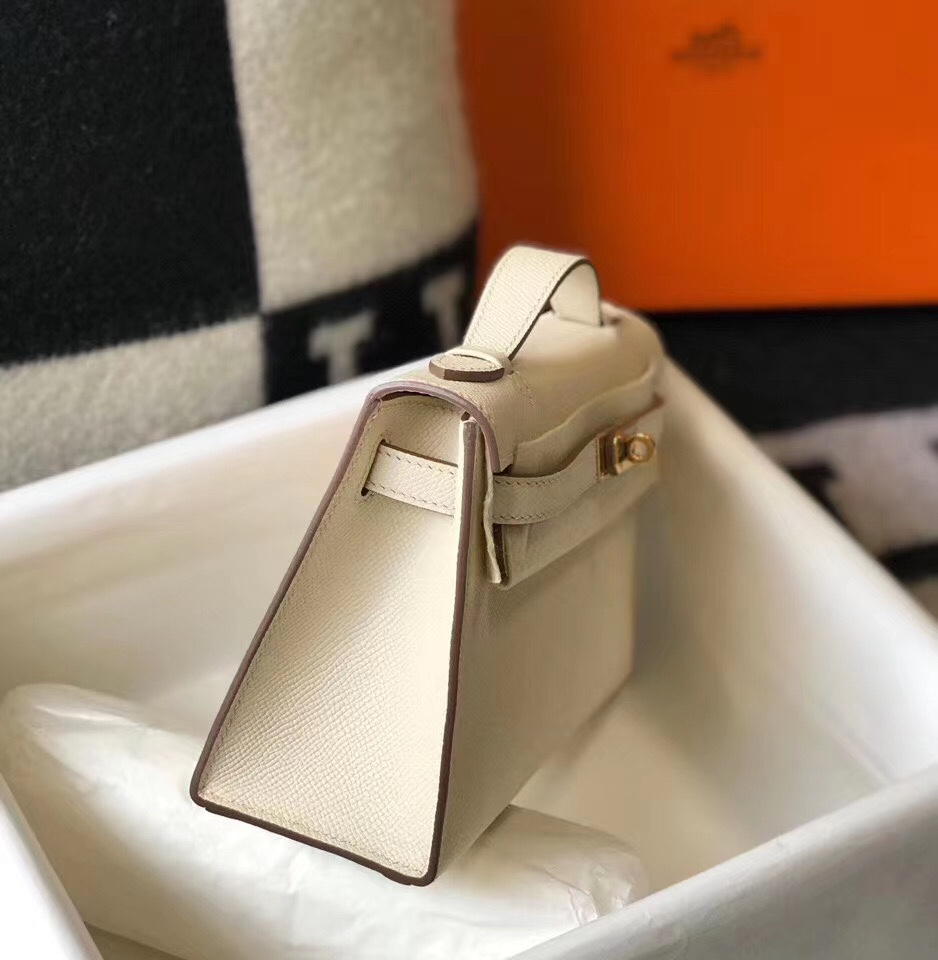 H**mes mini kelly pochette-epsom leather-22cm