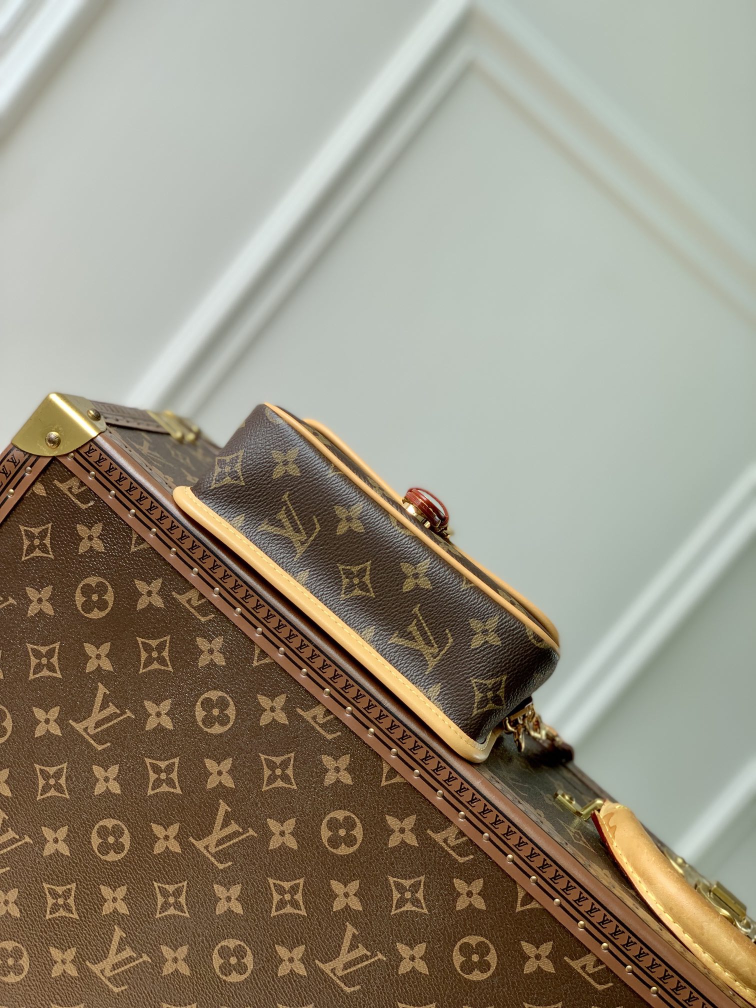 l0*is V*t0n nano diane handbags-m83566-19*10.5*6cm