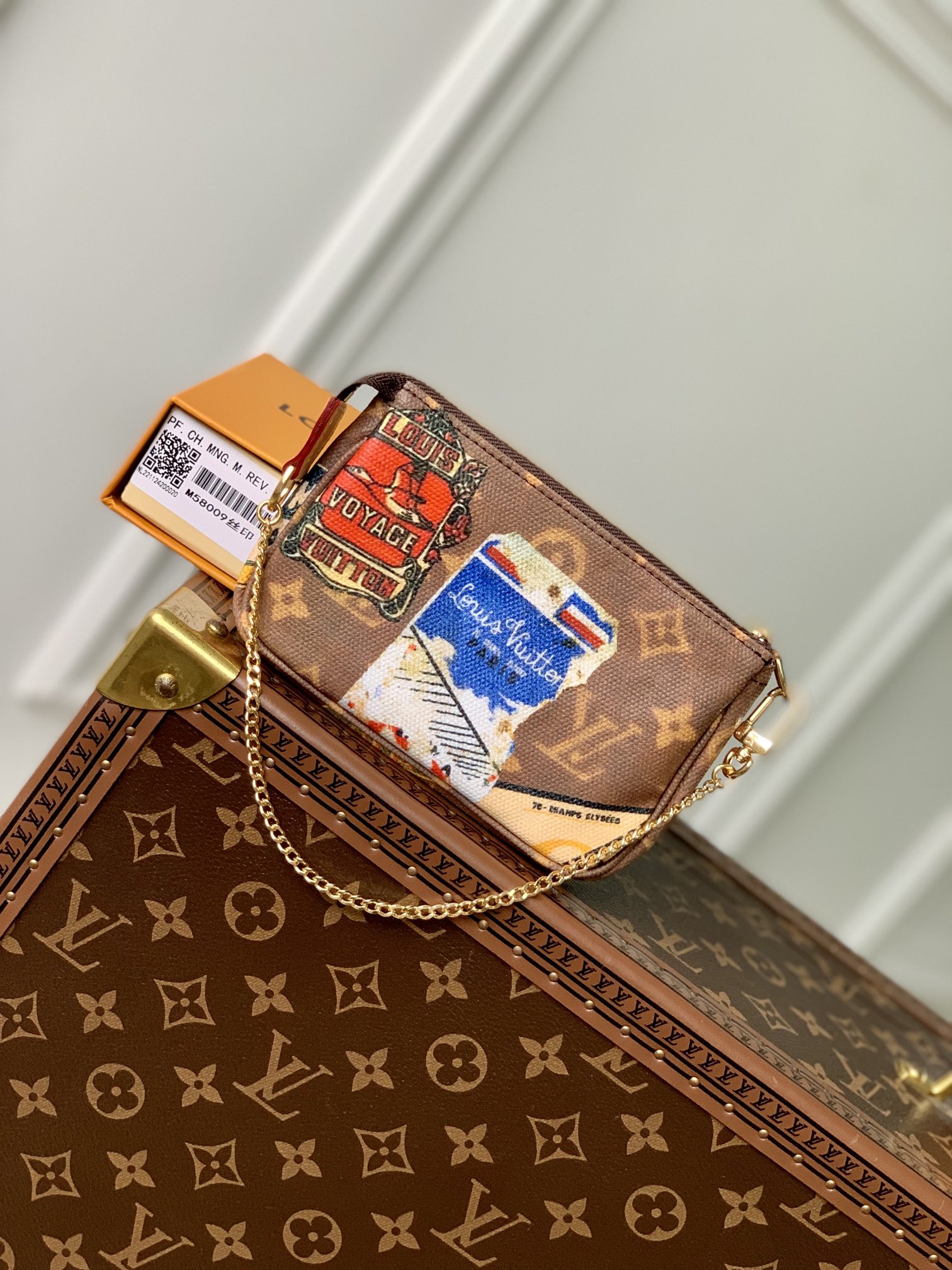 l0*is V*t0n mini pochette accessories-15.5 x 10.5 x 4cm